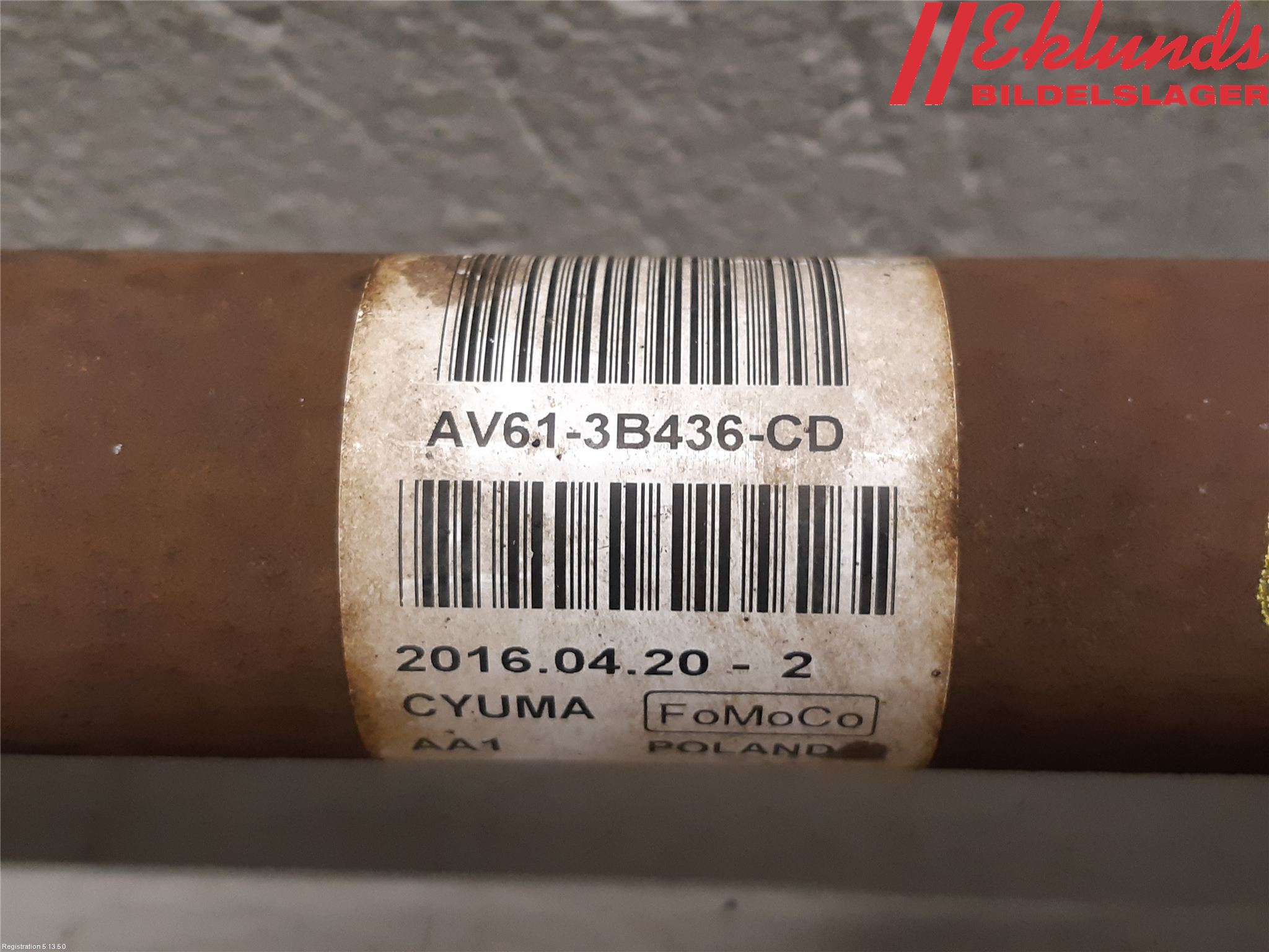 Ford FOCUS 15-18 Drivaxel Fram Höger