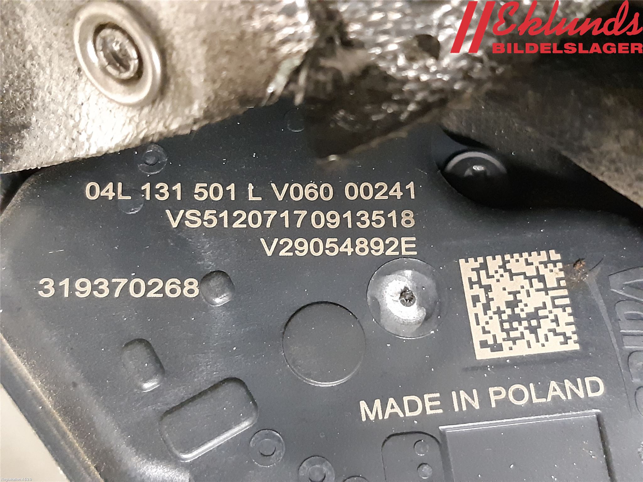 Volkswagen VW CADDY 16-20 Egr Ventil