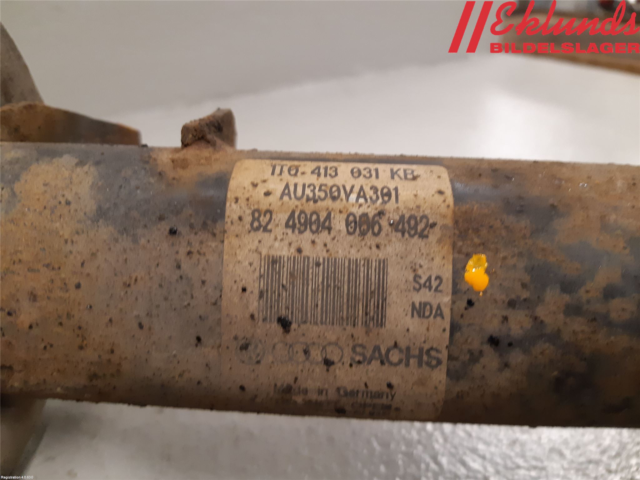 Audi A3/S3 05-13 Fjäderben Fram Höger