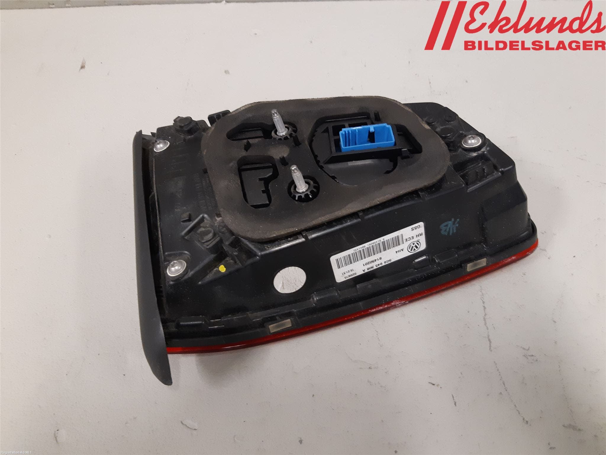 Volkswagen VW PASSAT 15-19 Bakljus Lucka Hö