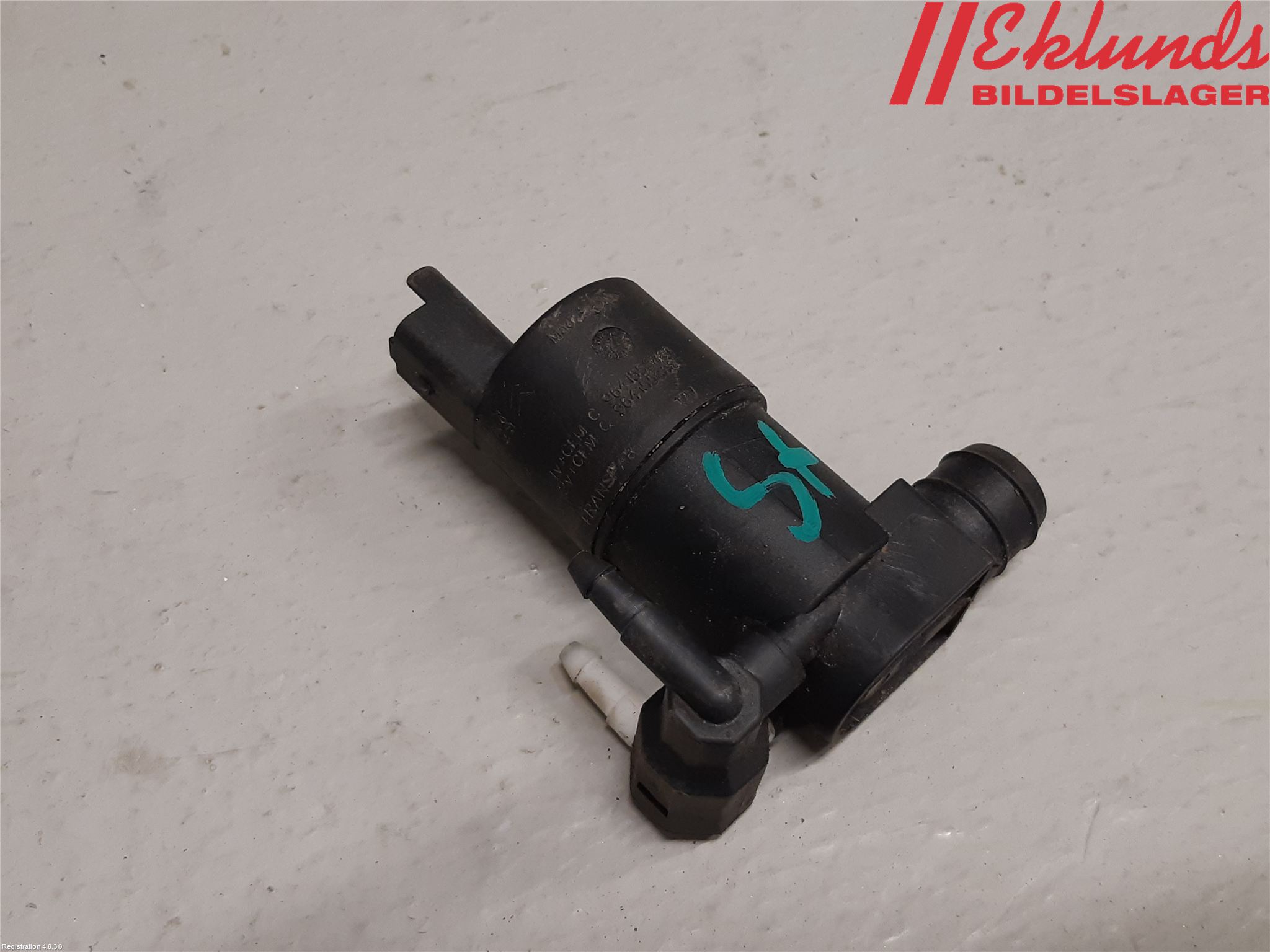 Peugeot 208 12-15 Spolarpump Vindruta