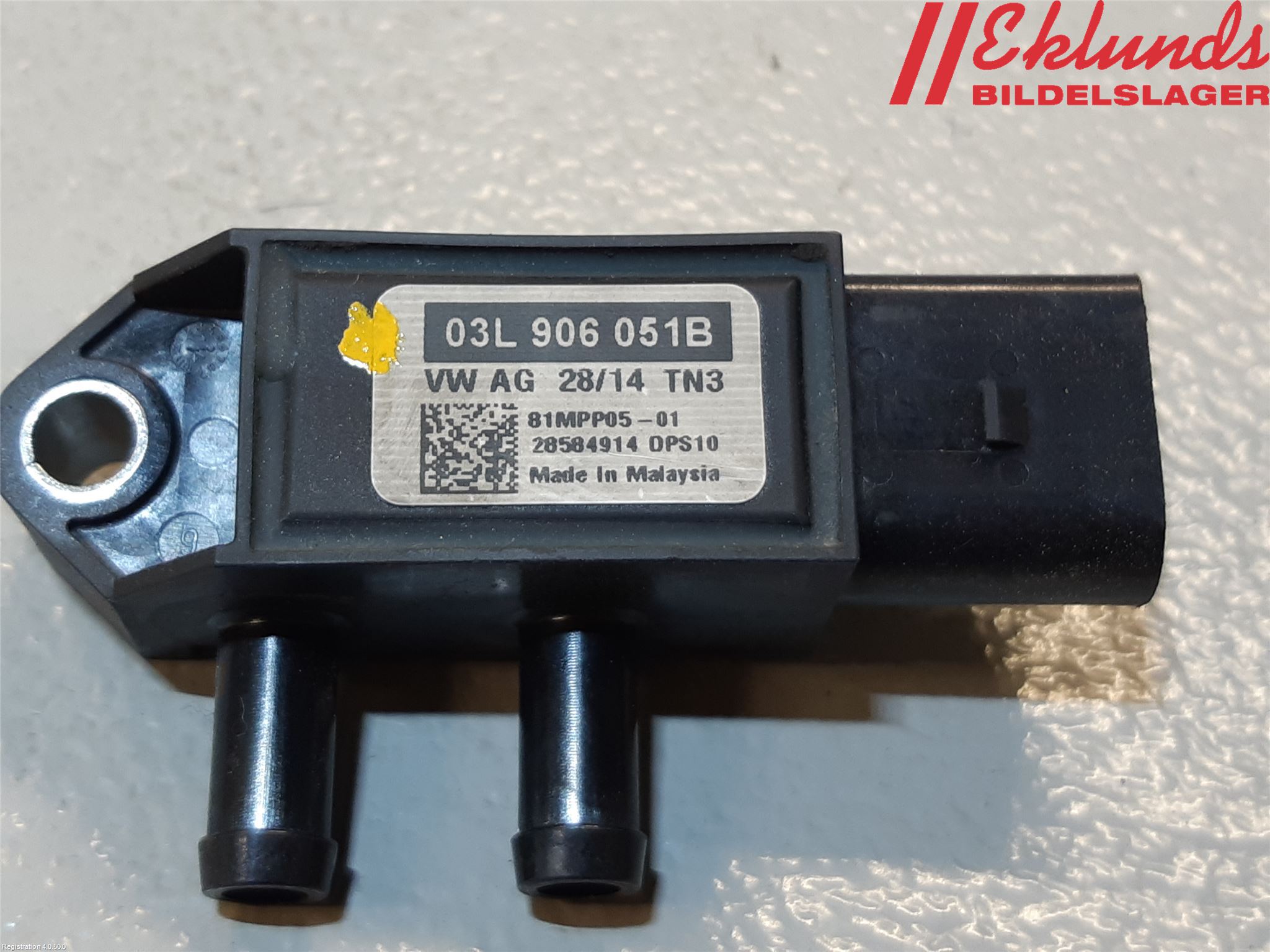 Audi A4 12-15 Givare Temp-Tryck Avgas