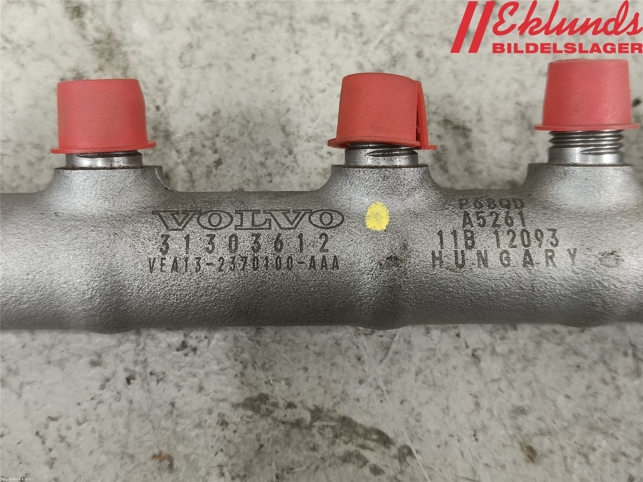 Volvo V60 19- Inj. Fuelrail