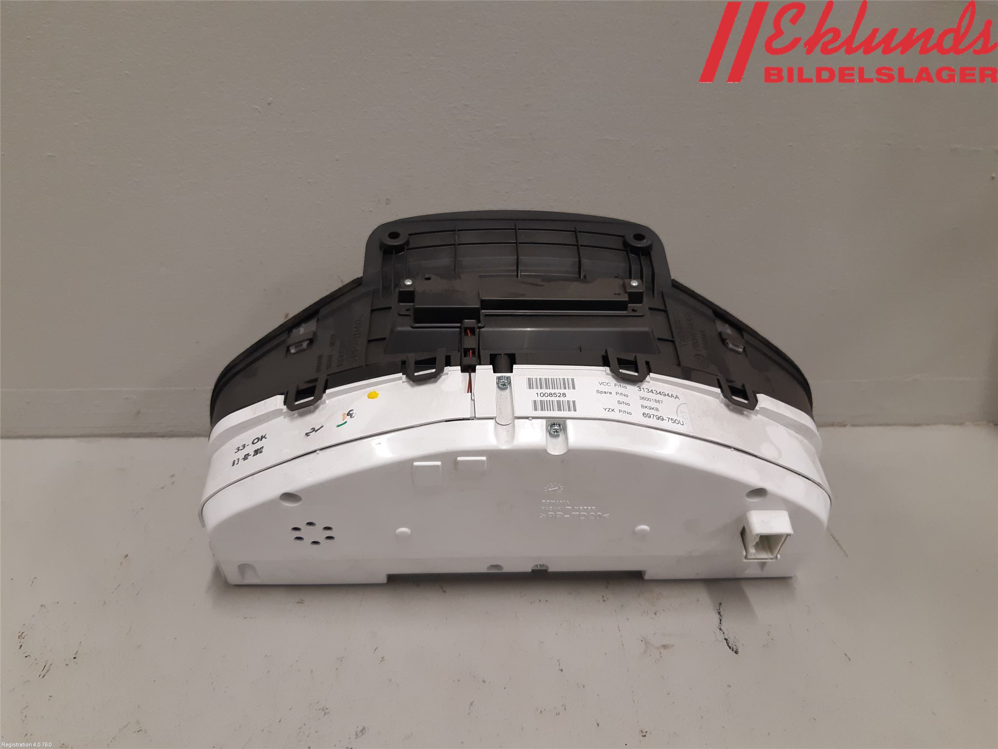 Volvo V60 11-13 Instrument Komb