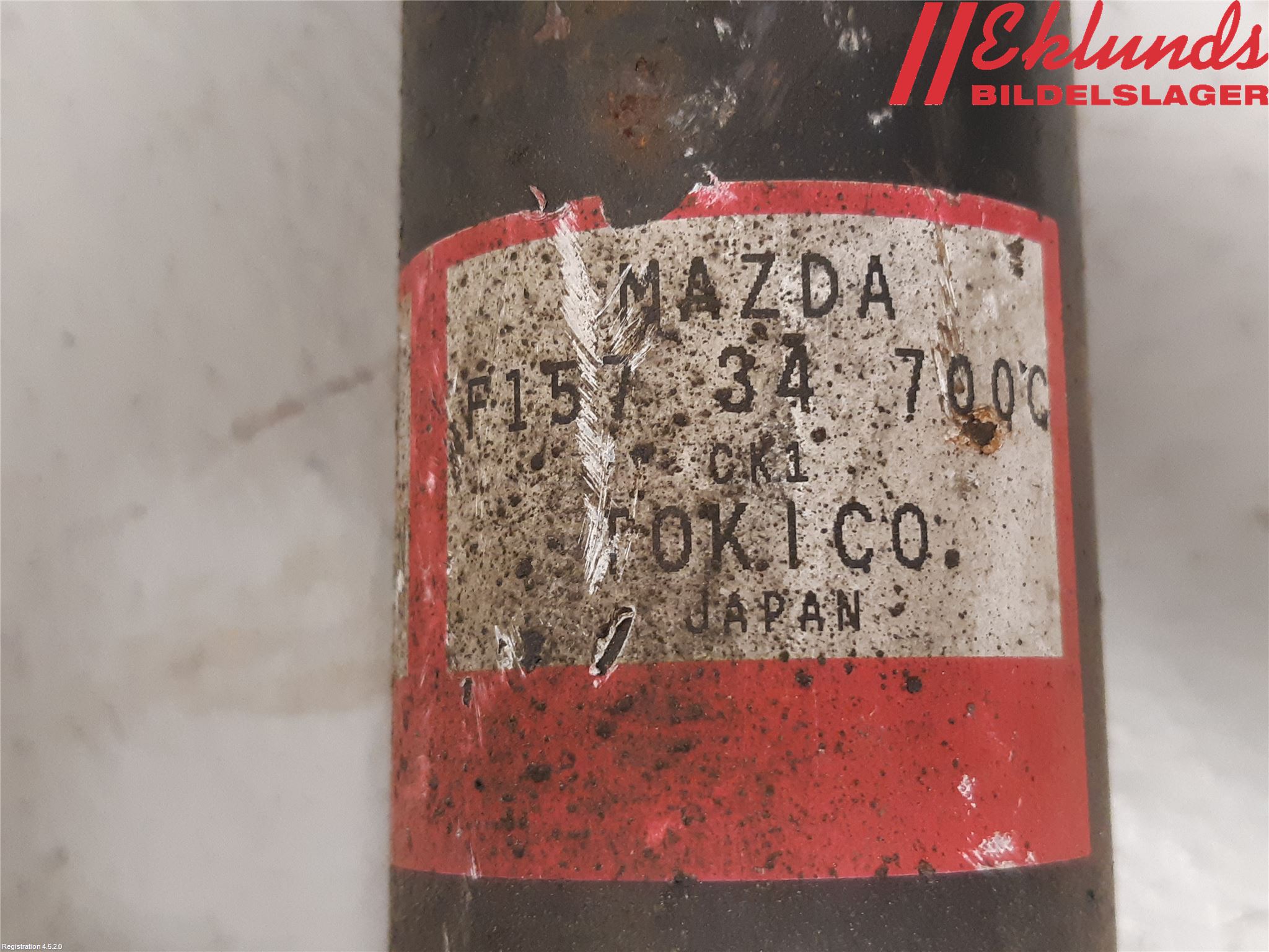 Mazda RX8 Fjäderben Fram Vänster