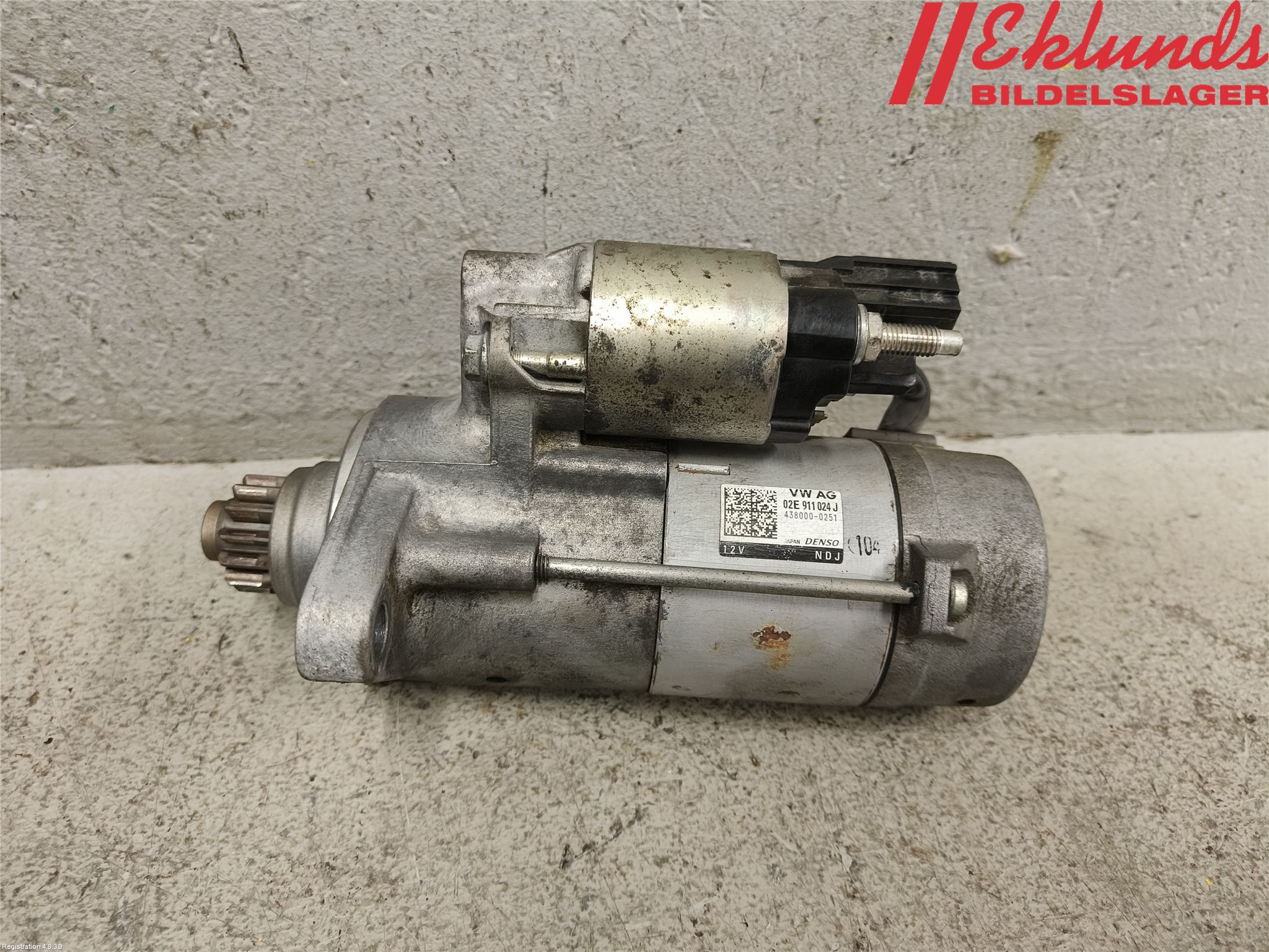 Volkswagen VW PASSAT 15-19 Startmotor Diesel