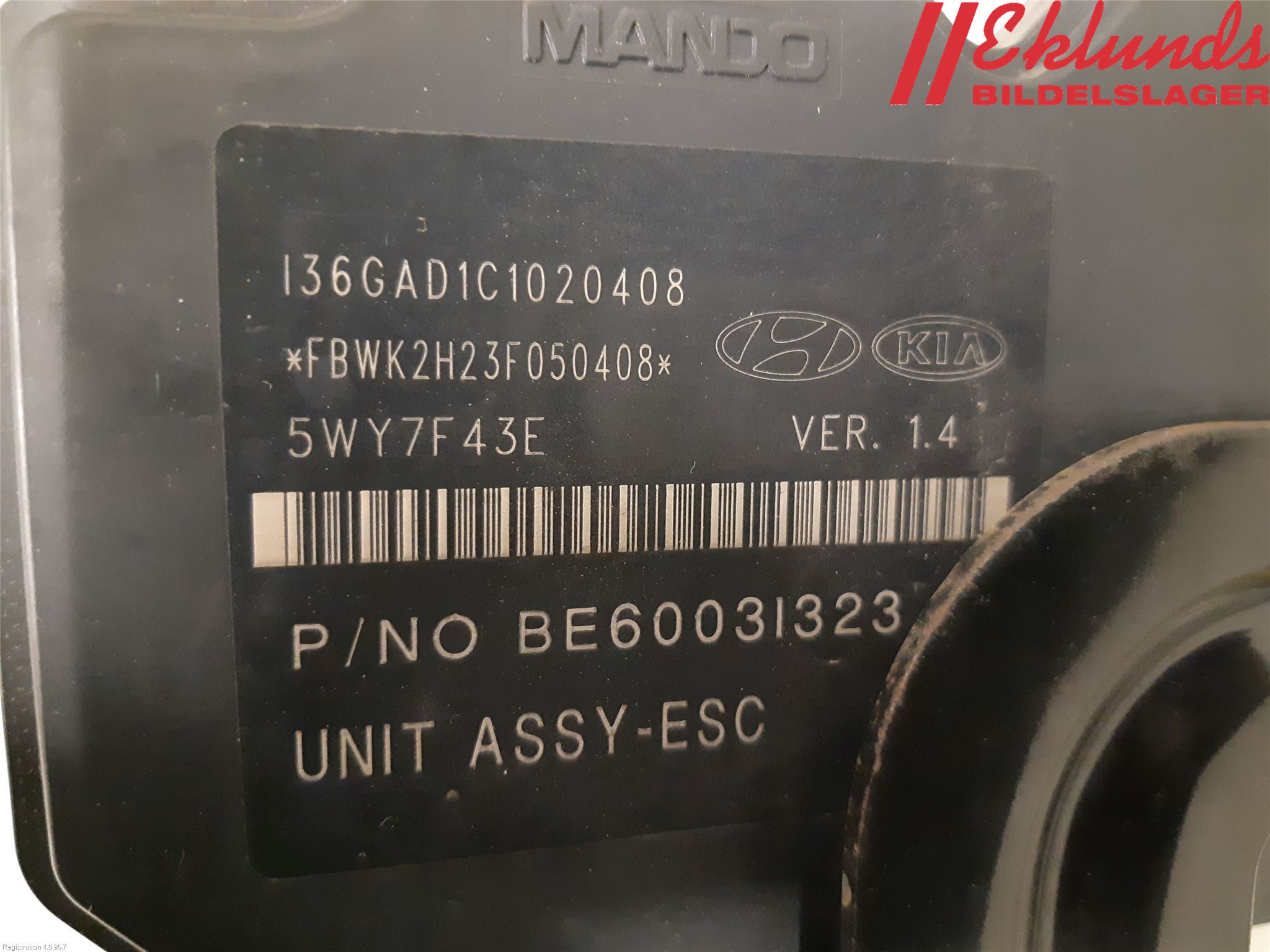 Kia SPORTAGE (SL) 11-15 Abs Hydraulaggregat
