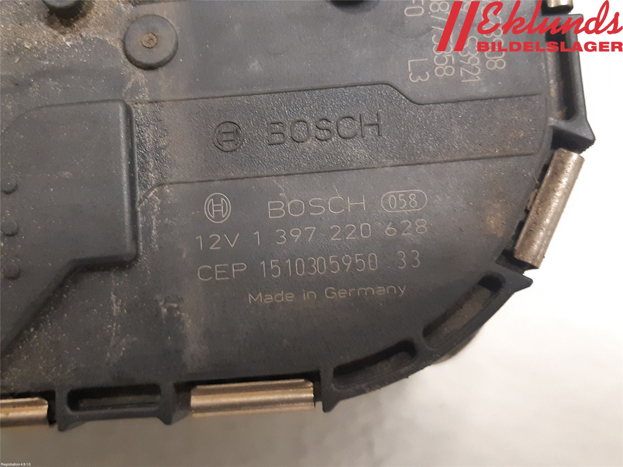 Volvo V40 12-19 Torkarmotor Vindruta