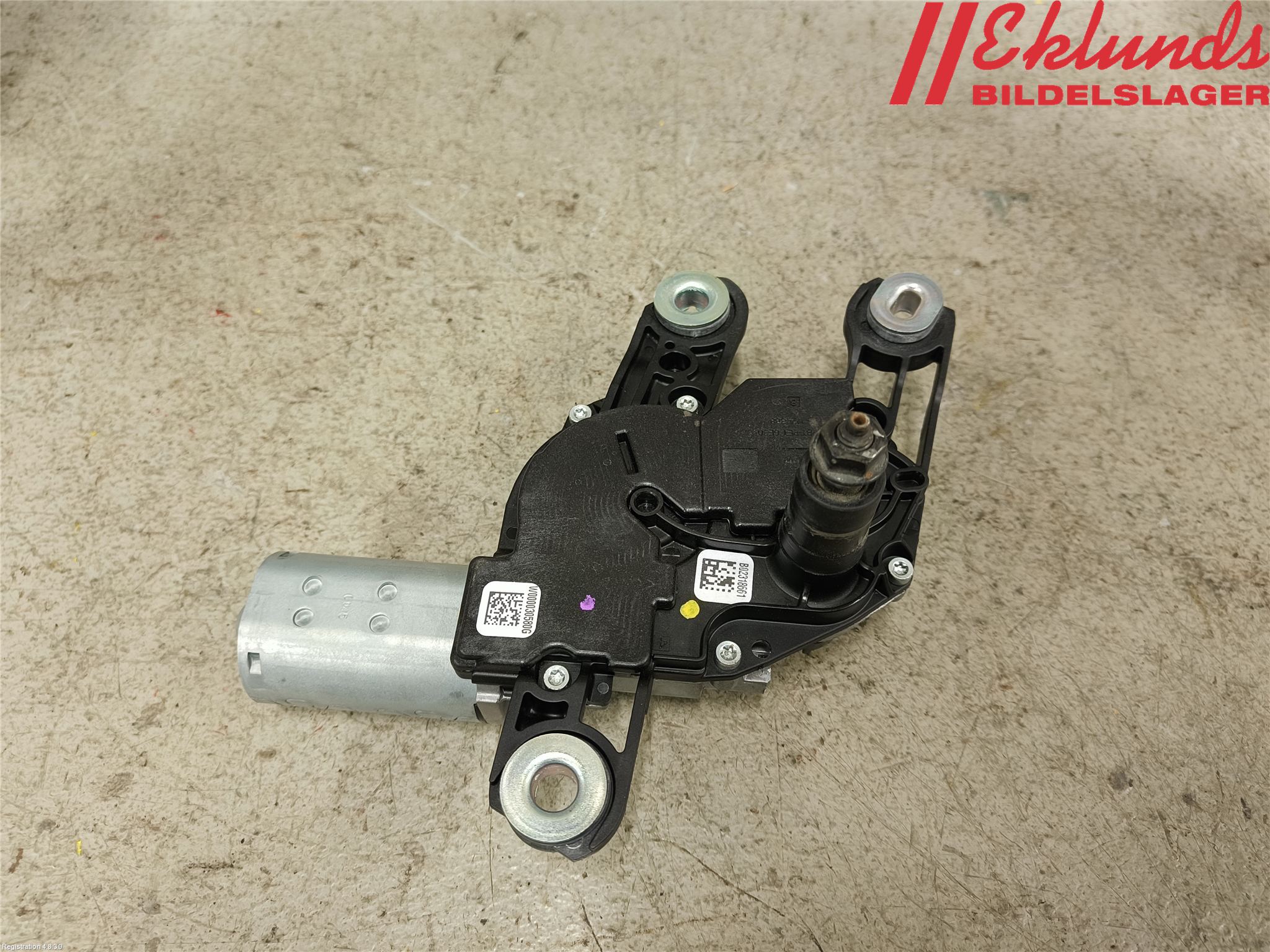Seat TOLEDO 12-19 Torkarmotor Baklucka