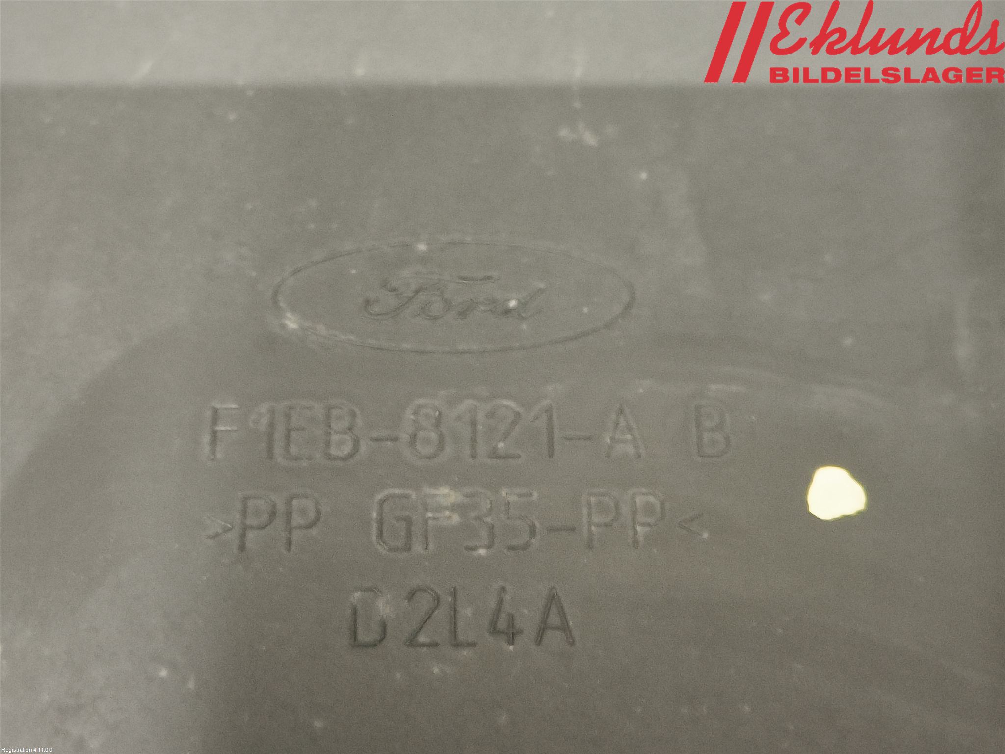 Ford FOCUS 15-18 Deflektor Plåt-Plast Kylning