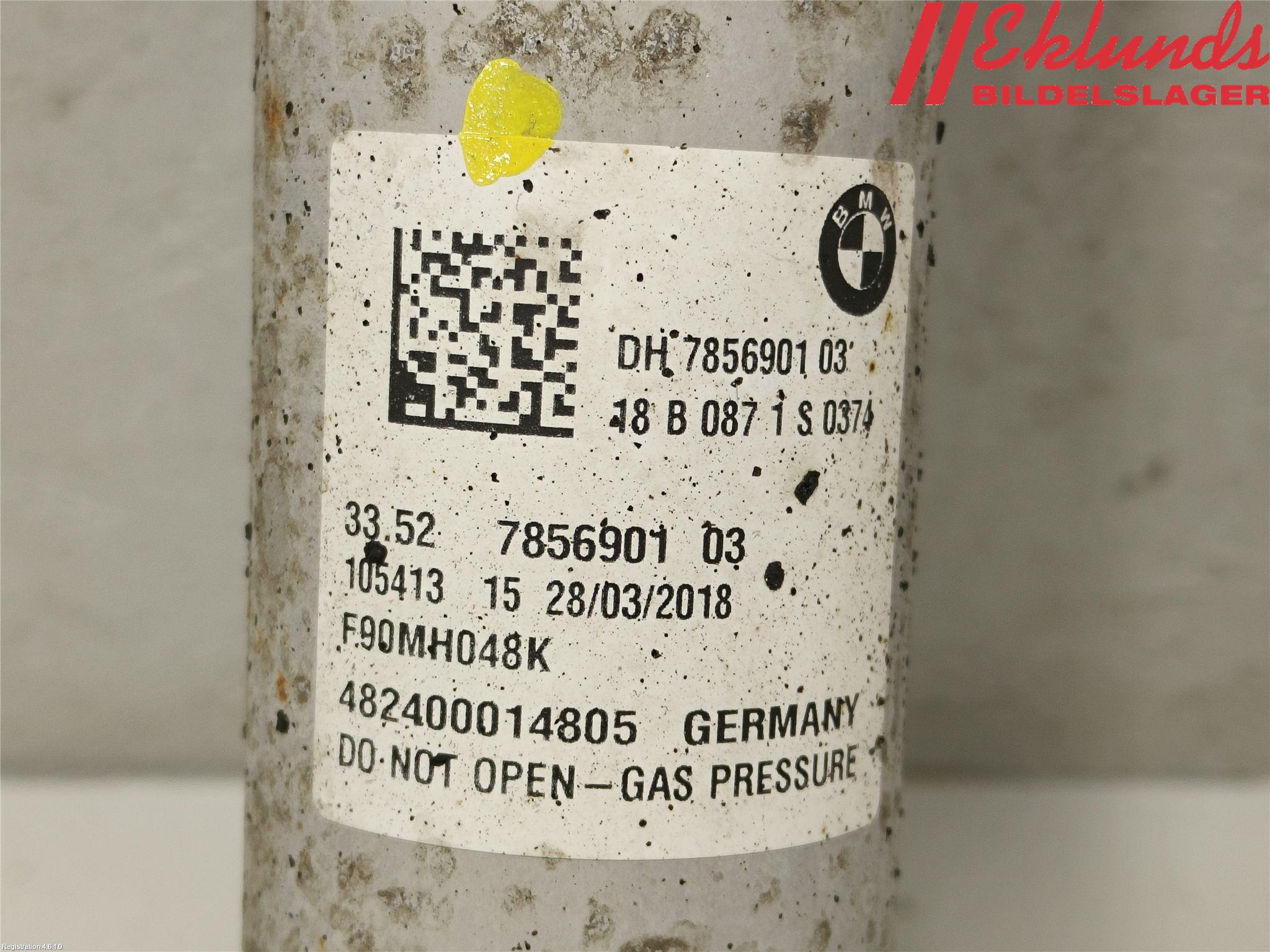 BMW 5 G30/G31/F90 17-23 Fjäderben Bak Vänster