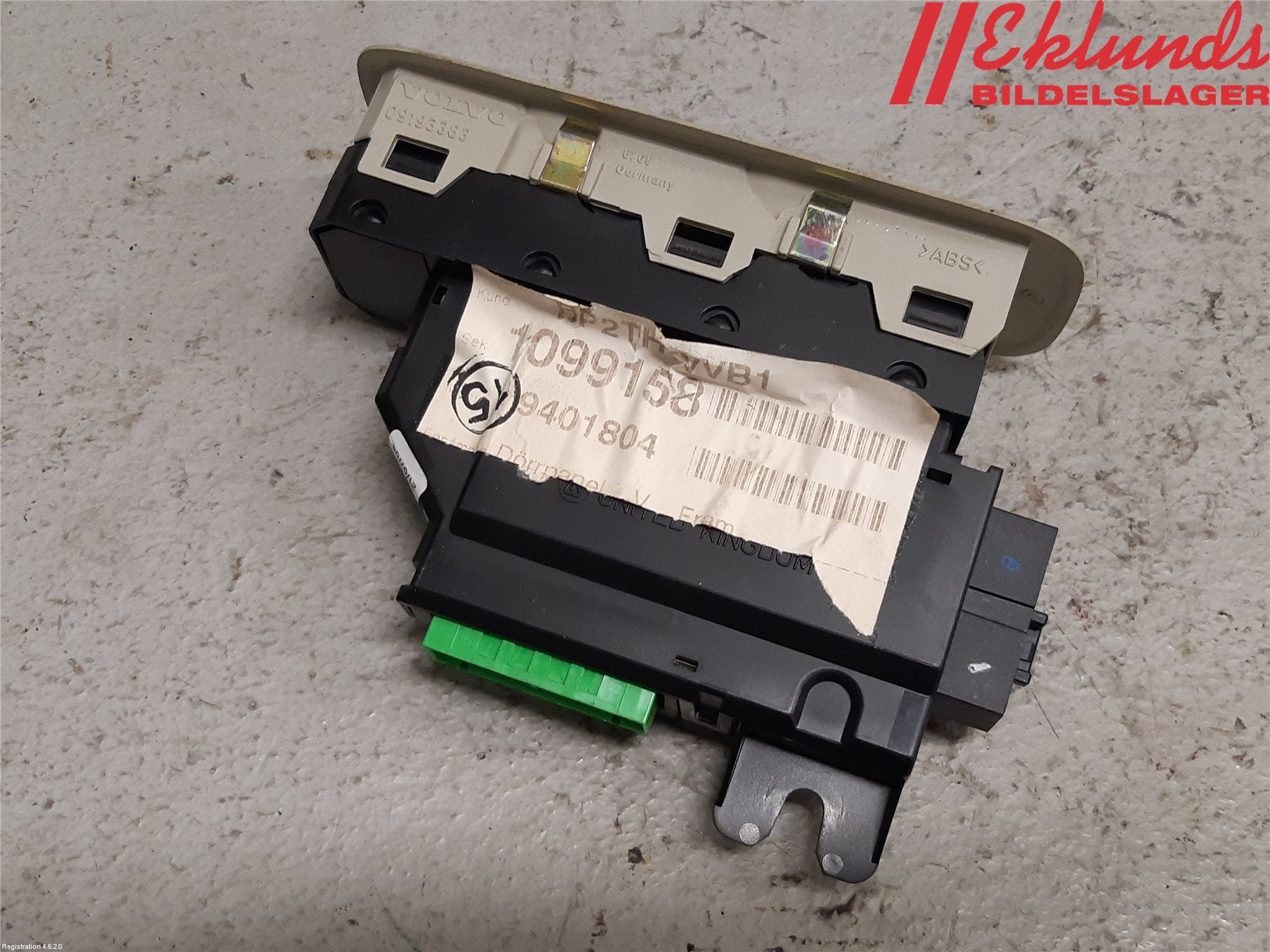 Volvo V70 05-08 Strömställare Elhiss