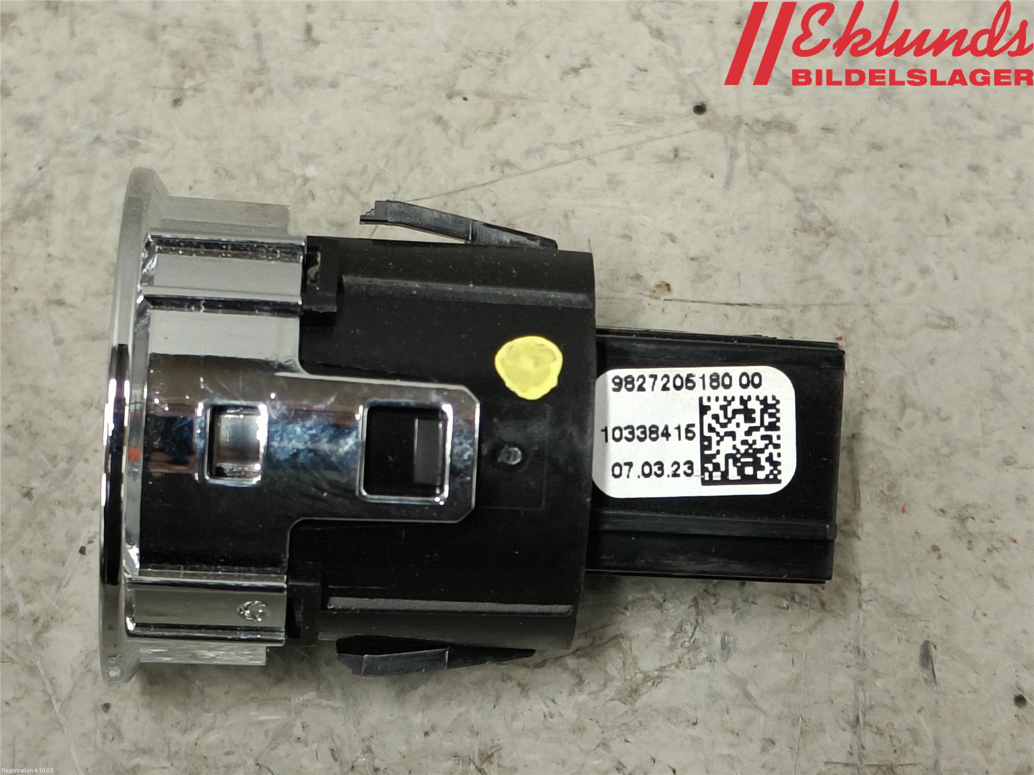 Peugeot 308/E-308 21- Startknapp Personbil