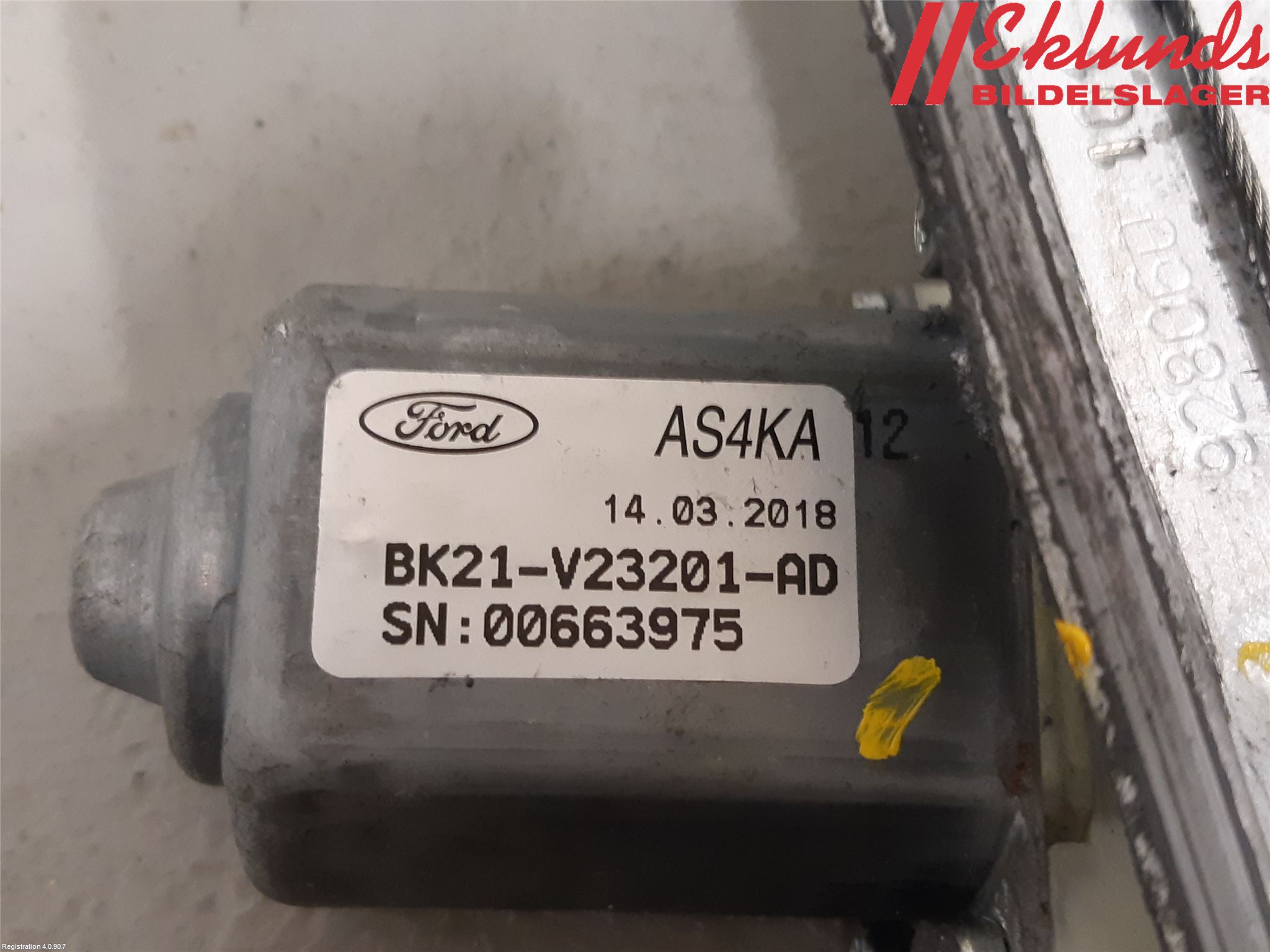 Ford TRANSIT SKÅP/BUSS 14-22 Fönsterhiss El Kompl