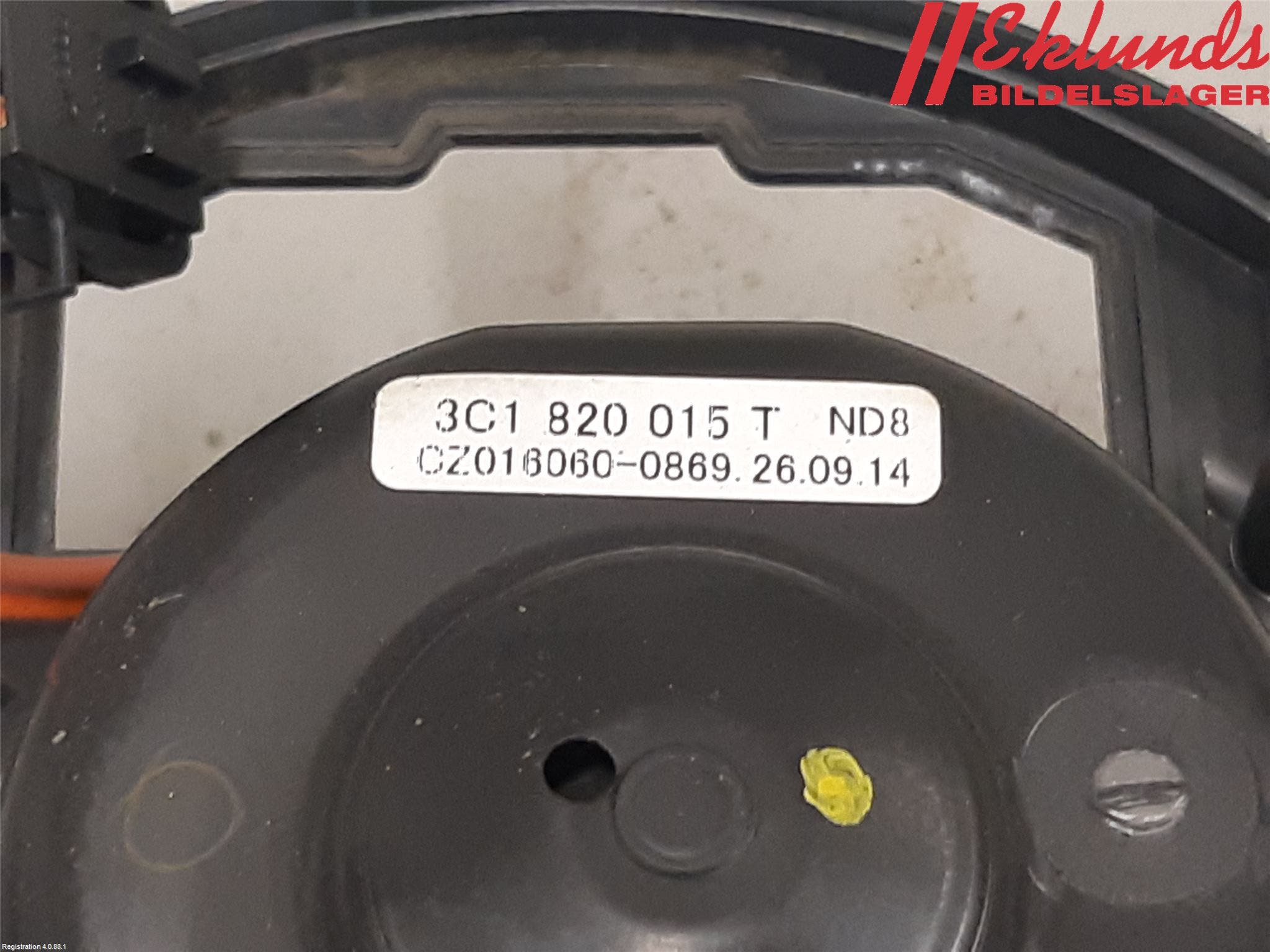 Volkswagen VW PASSAT 15-19 Värmefläkt