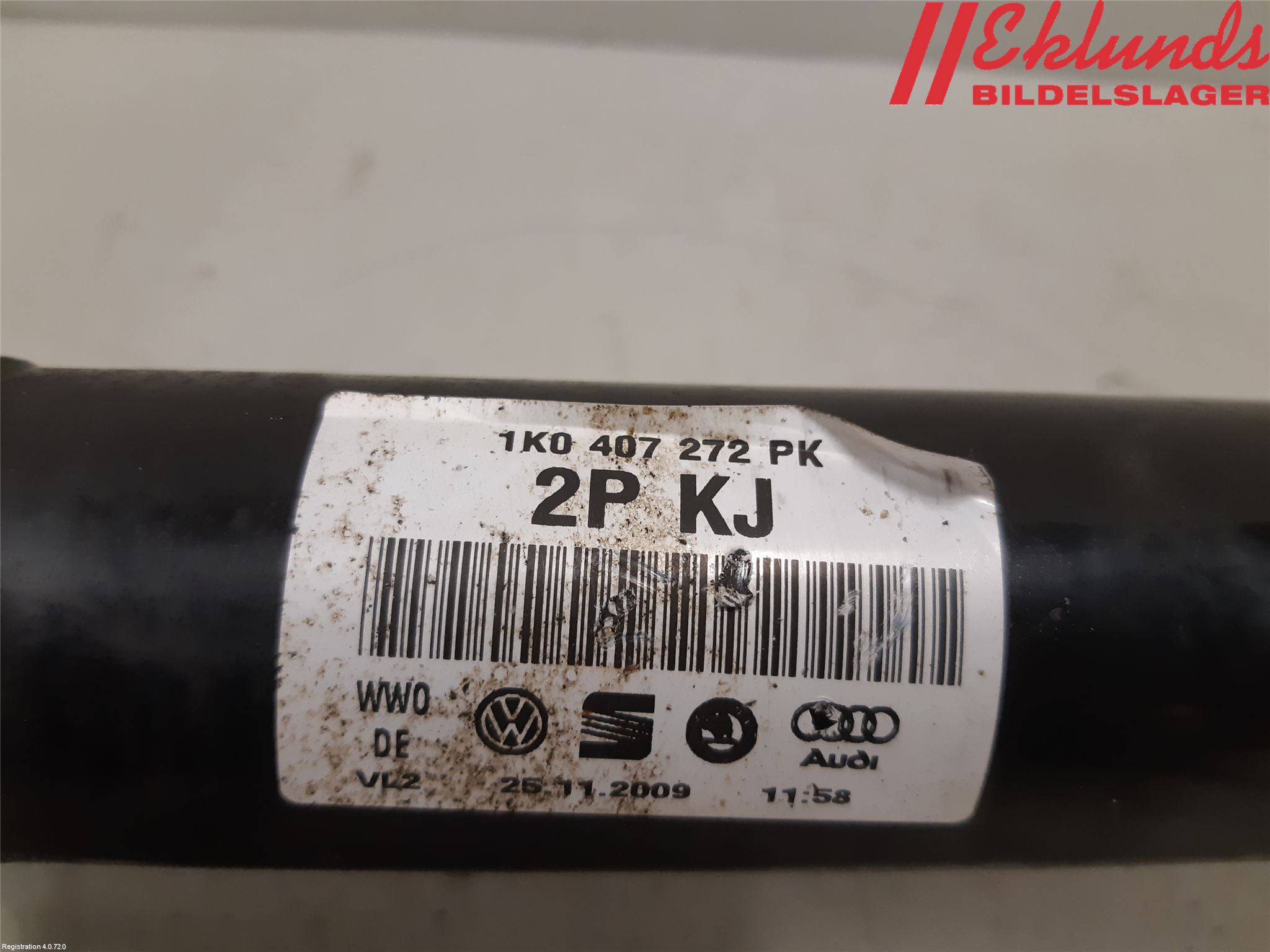Volkswagen VW PASSAT 05-11 Drivaxel Fram Höger