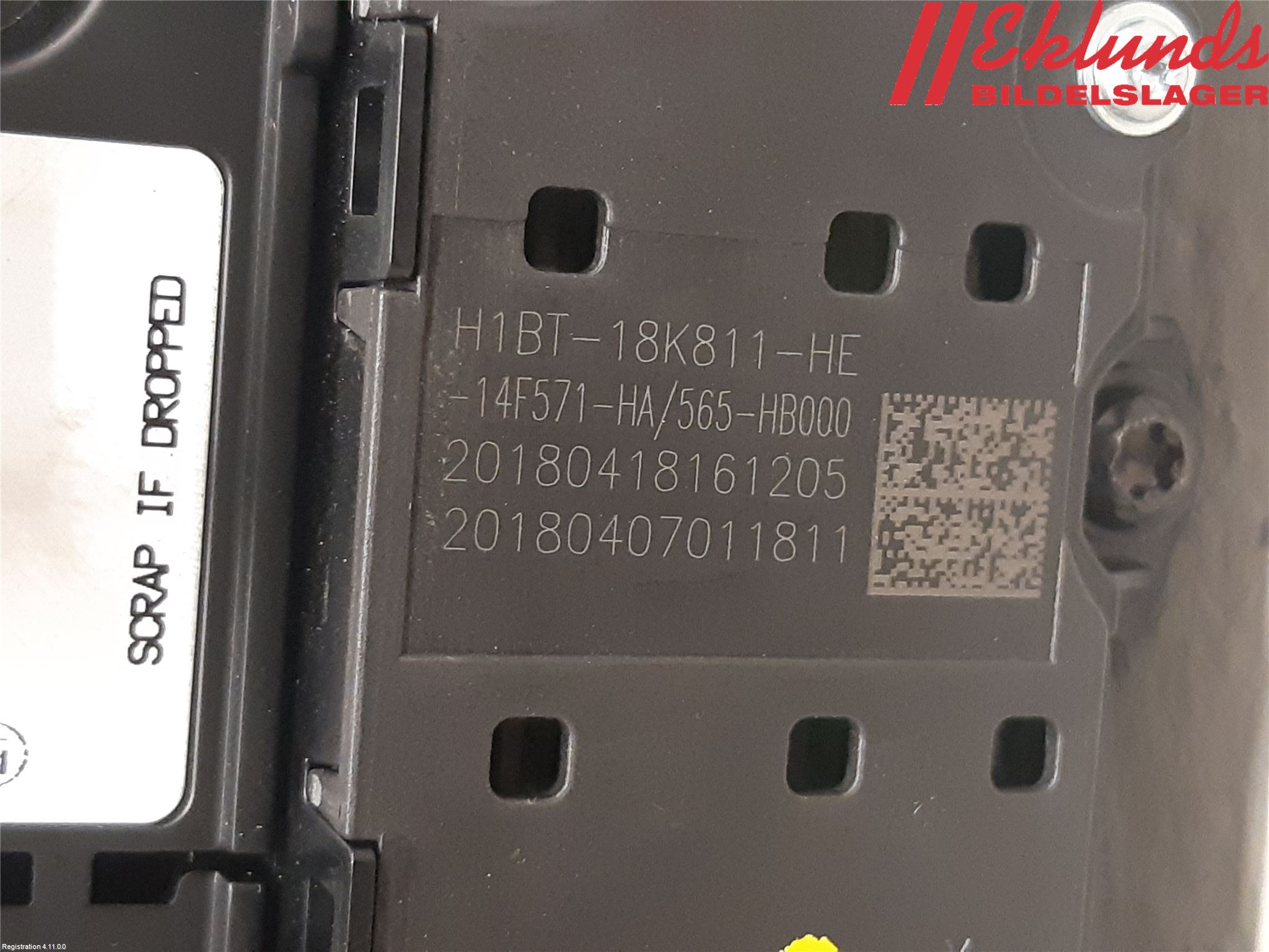 Ford FIESTA (VII) 18-23 Cd Radio - Multimediapanel