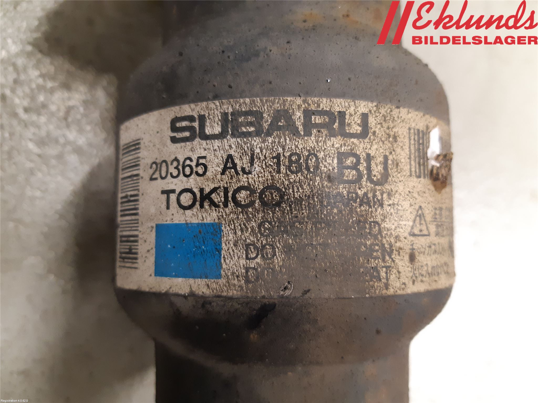 Subaru OUTBACK 10-15 Fjäderben Bak Vänster