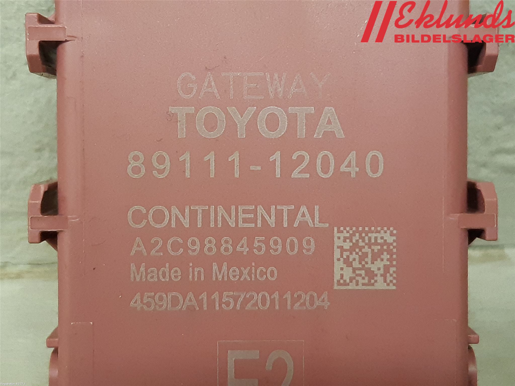 Toyota RAV4 19- Styrenhet Övrigt