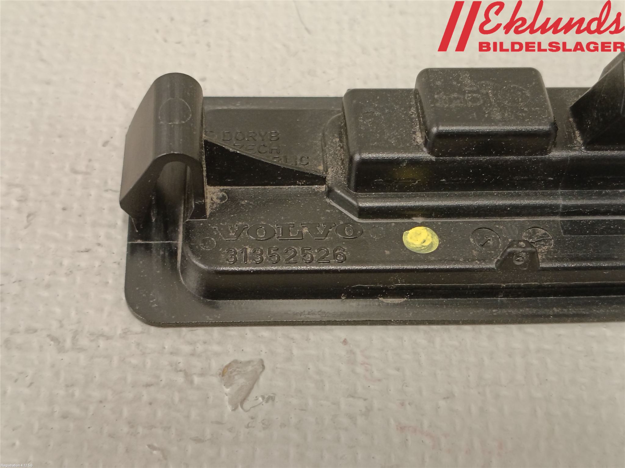 Volvo V40 12-19 Skylt Belysning