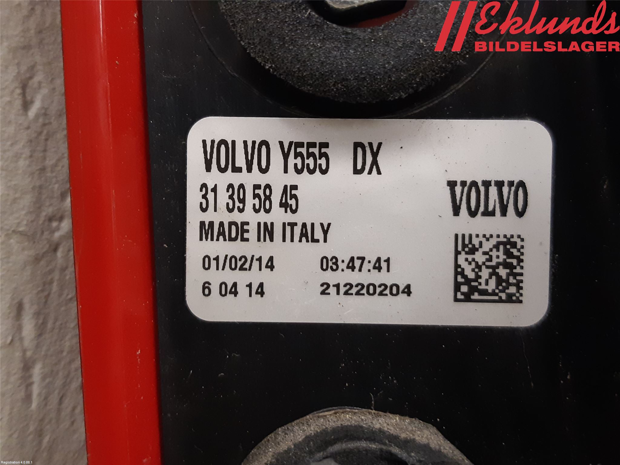 Volvo V40 12-19 Bakljus Höger