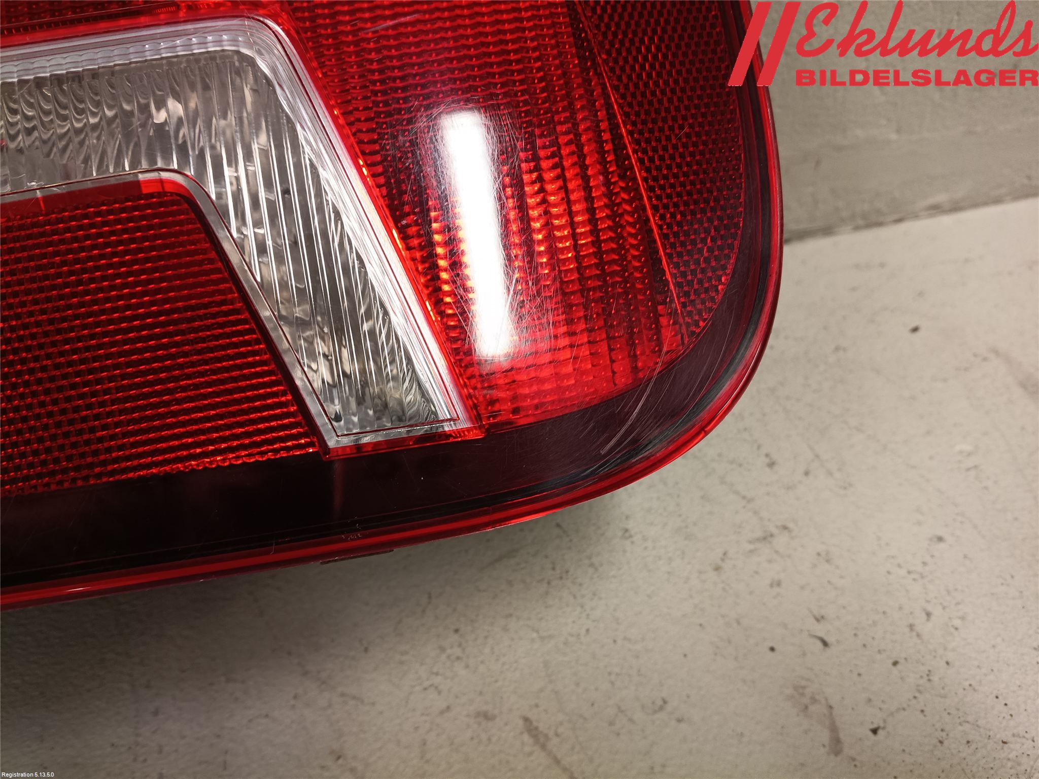 Volkswagen VW UP! / E-UP! Bakljus Vänster