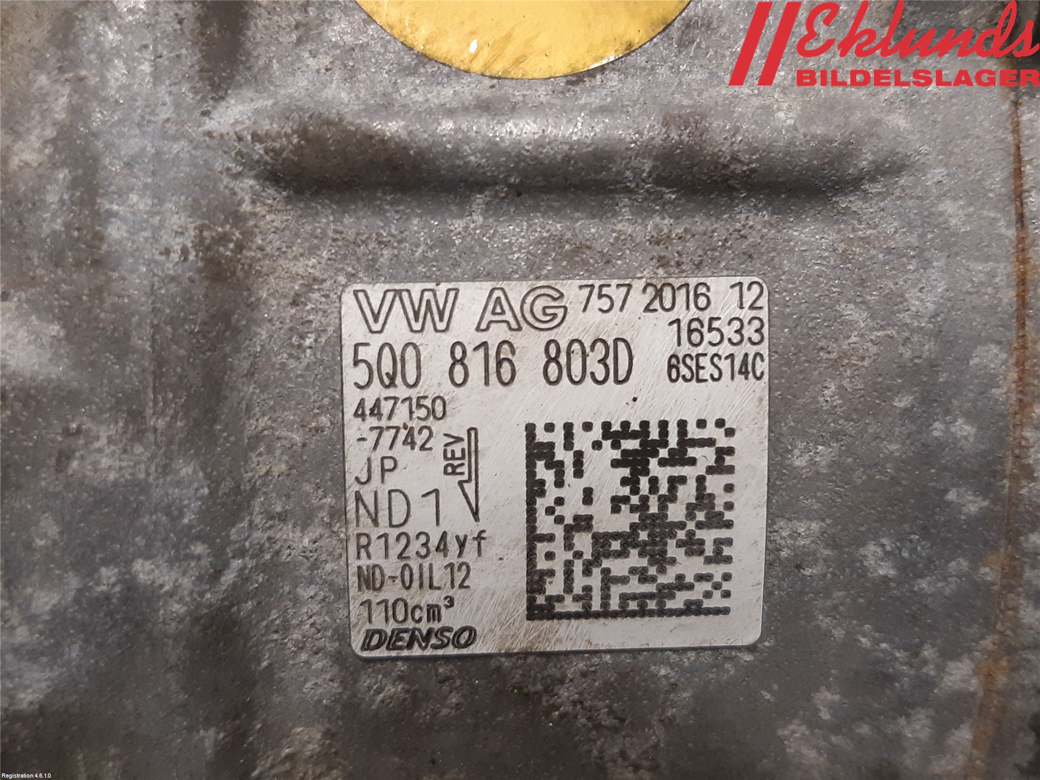 Audi A3/S3 8V 13-20 Ac Kompressor