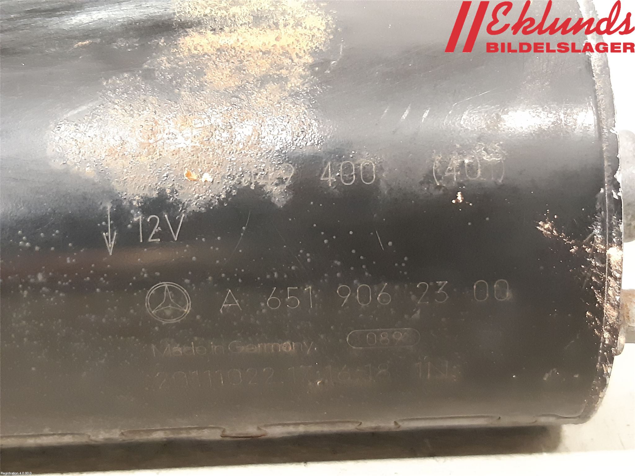Mercedes-Benz MB C-KLASS (W204) 07-15 Startmotor Diesel