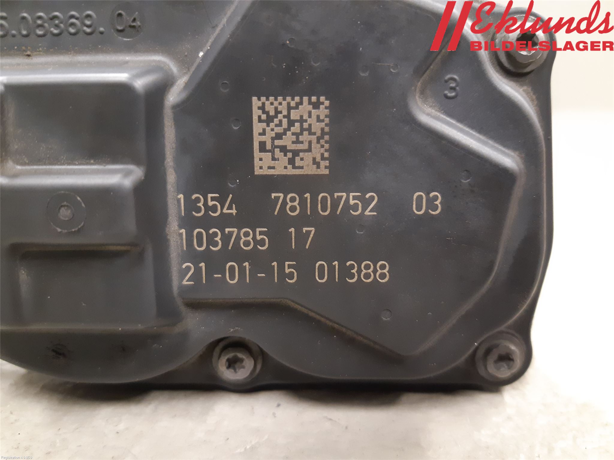 BMW 3 F30/F31/F80 12-19 Injspjällhus
