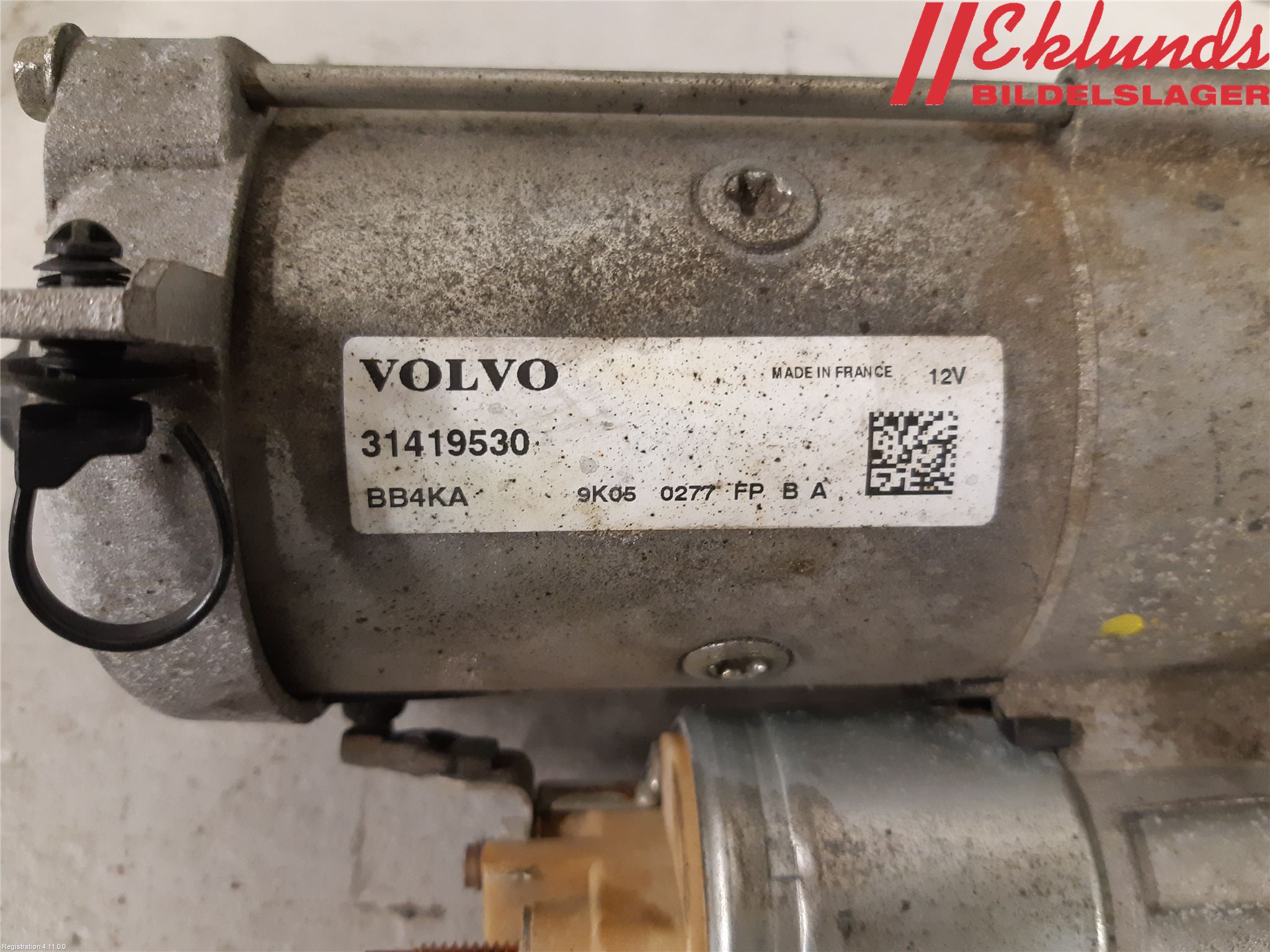 Volvo V60 19- Startmotor Diesel