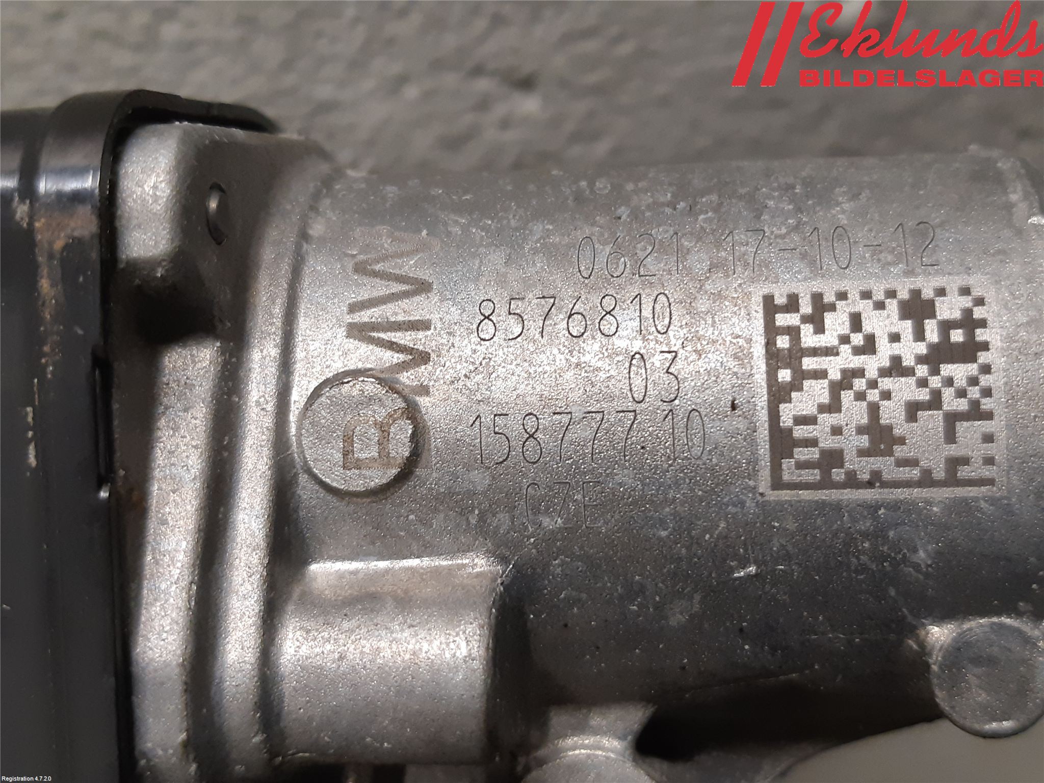 BMW 5 G30/G31/F90 17-23 Egr Ventil