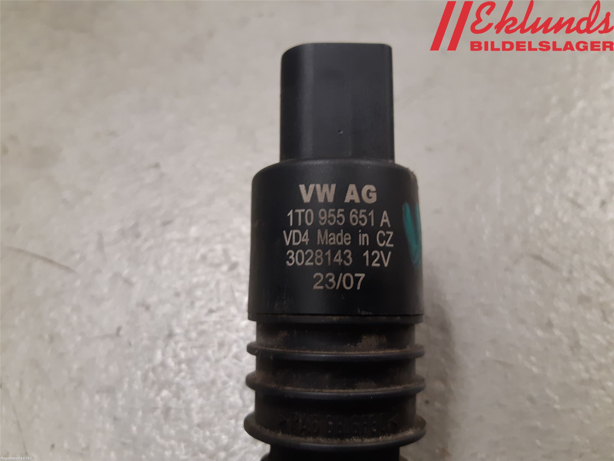 Skoda ROOMSTER Spolarpump Vindruta