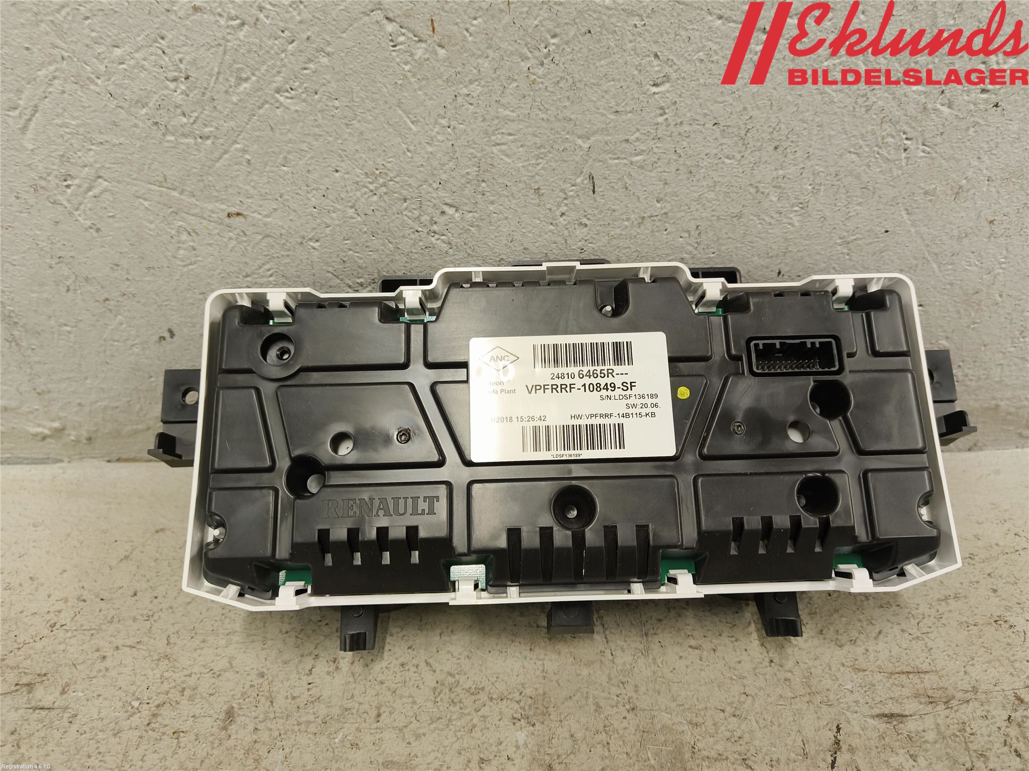 Renault TRAFIC/E-TECH 15- Instrument Komb