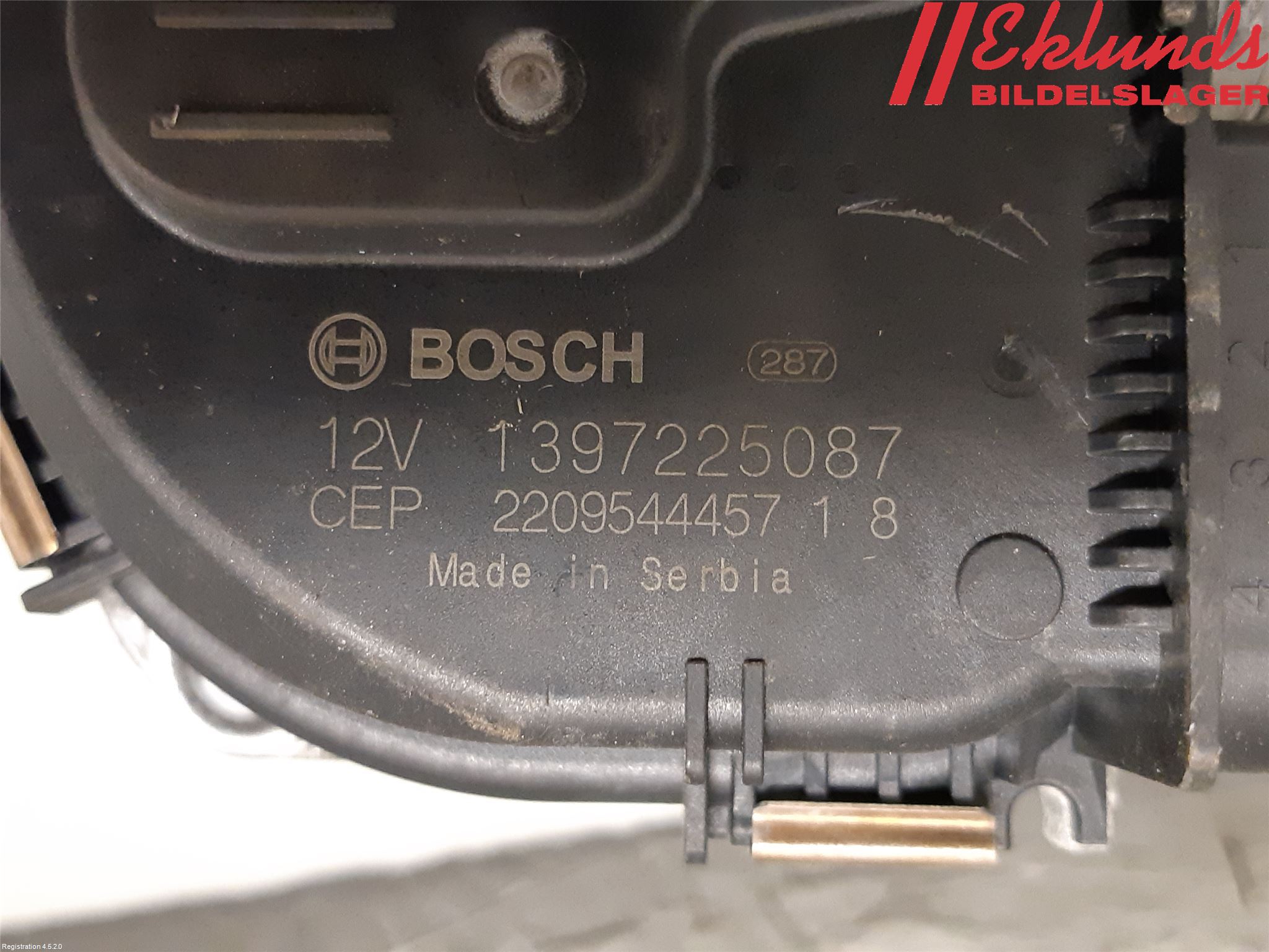 Volvo V90 17->> Torkarmotor Vindruta