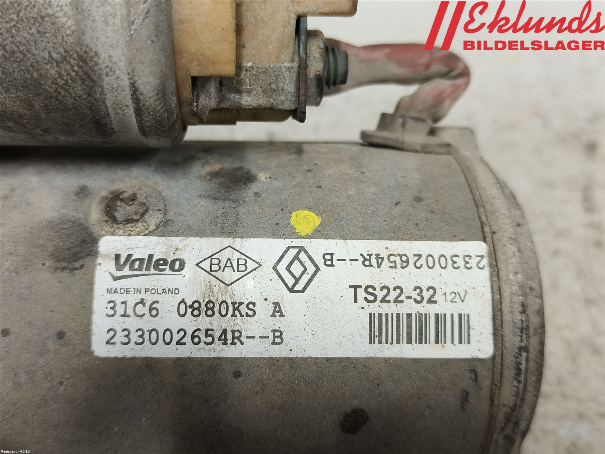 Nissan NAVARA 05-16 Startmotor Diesel