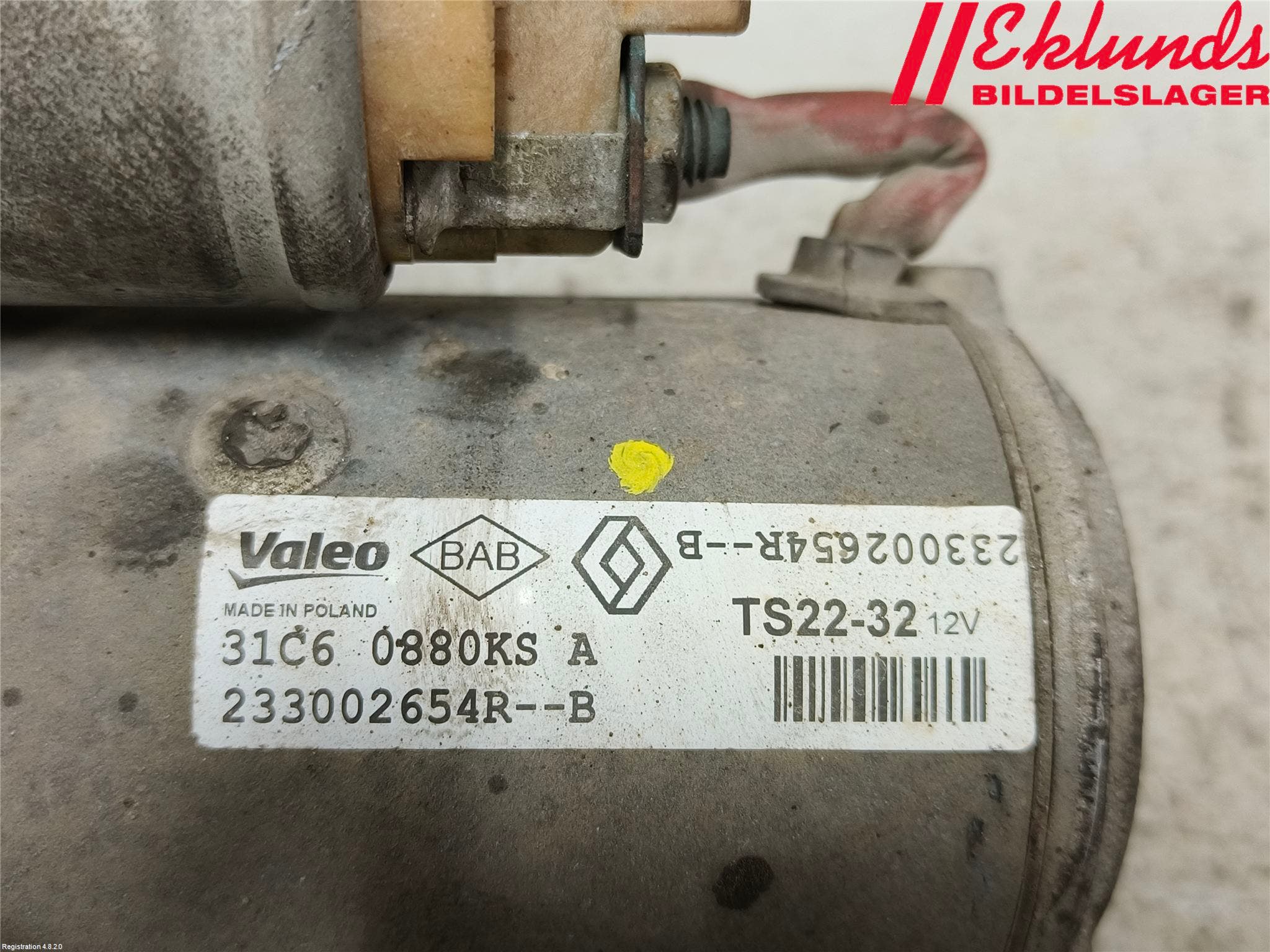 Nissan NAVARA 05-16 Startmotor Diesel