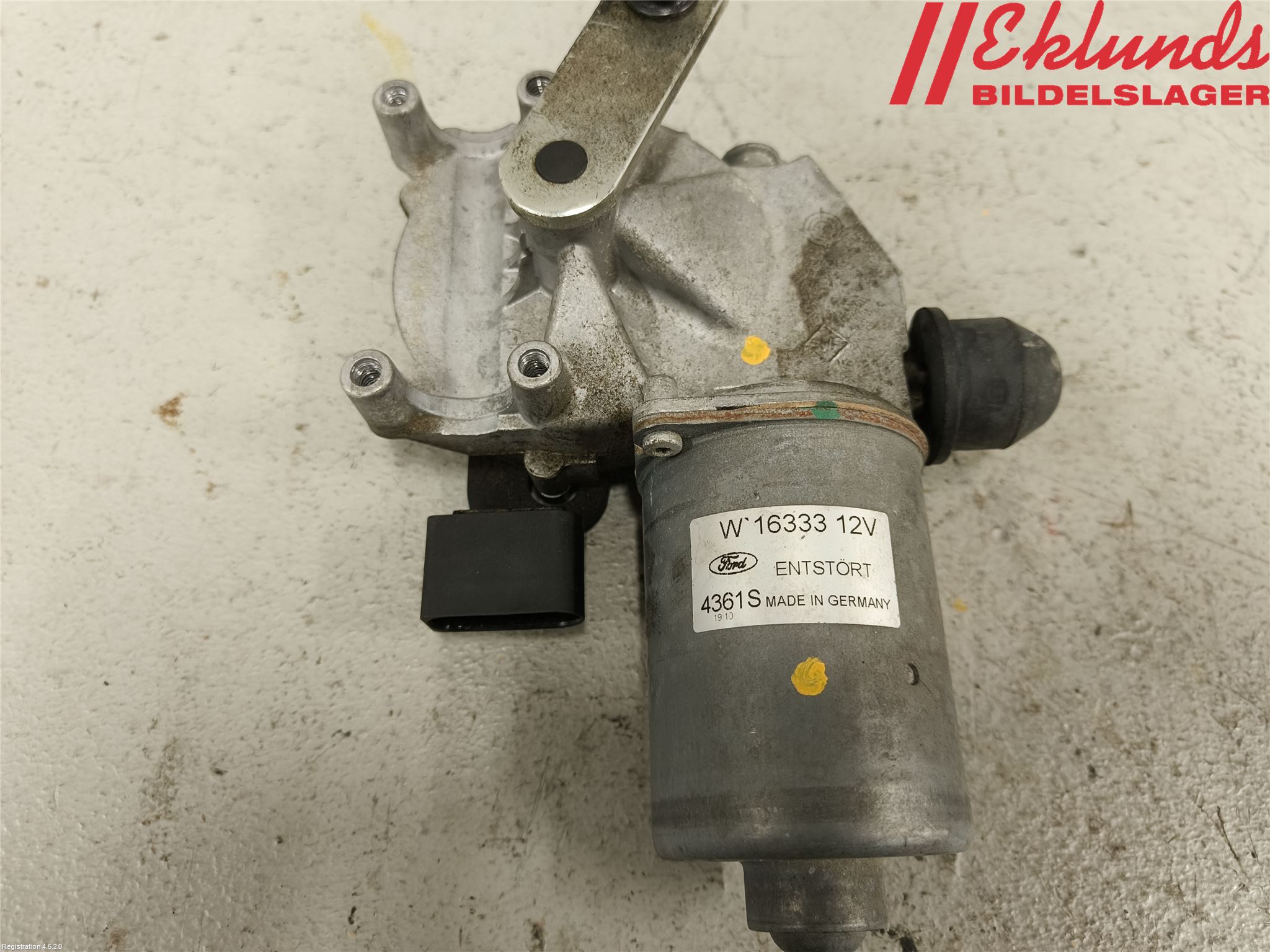 Ford GRAND C-MAX  11-14 Torkarmotor Vindruta