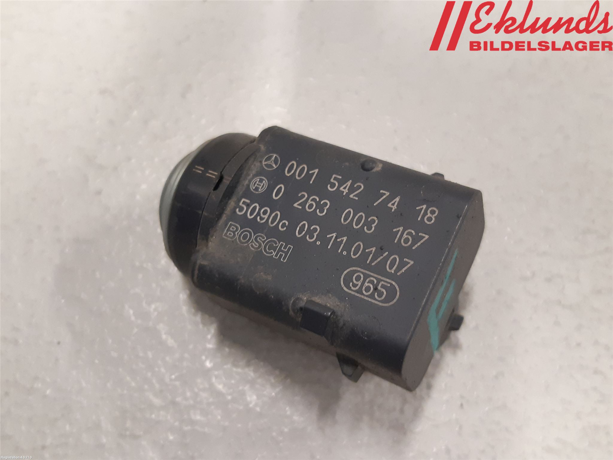 Mercedes-Benz MB CLK (C209) 02-09 Parkeringshjälp Frontsensor