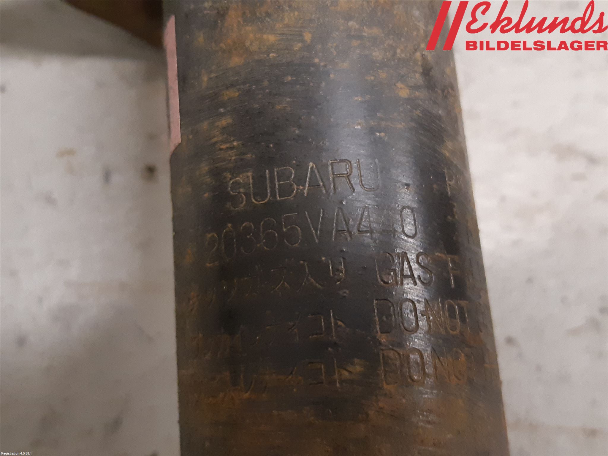 Subaru LEVORG 14-20 Fjäderben Bak Vänster