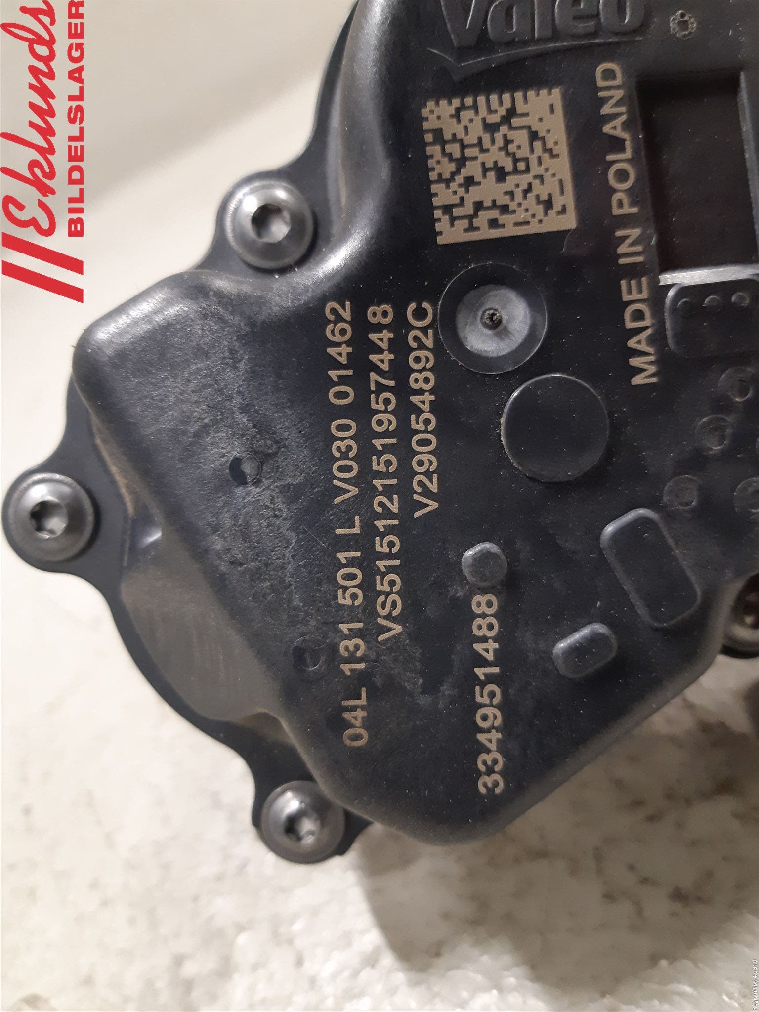 Volkswagen VW CADDY 16-20 Egr Ventil