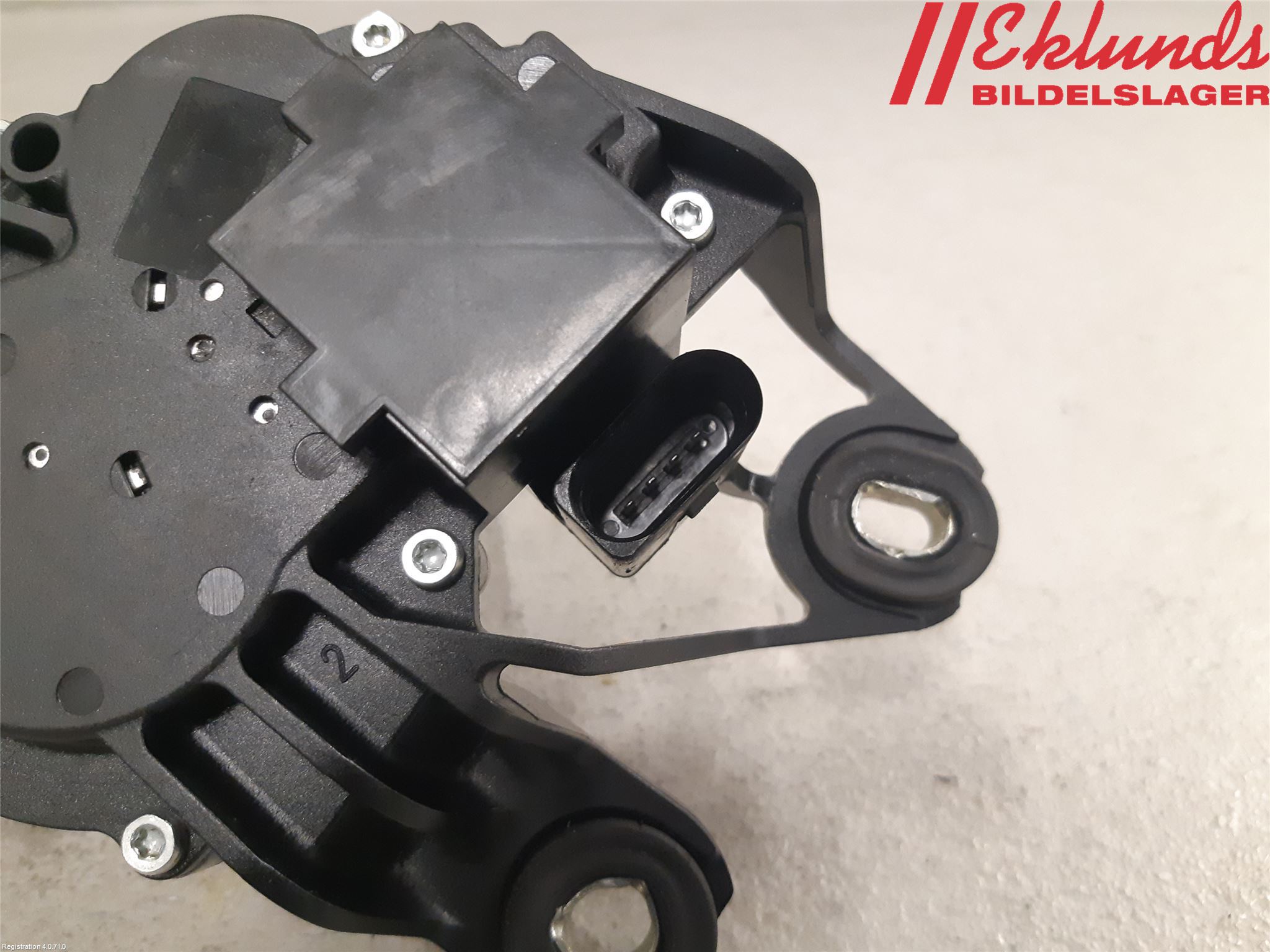 Volkswagen VW POLO 10-17 Torkarmotor Baklucka