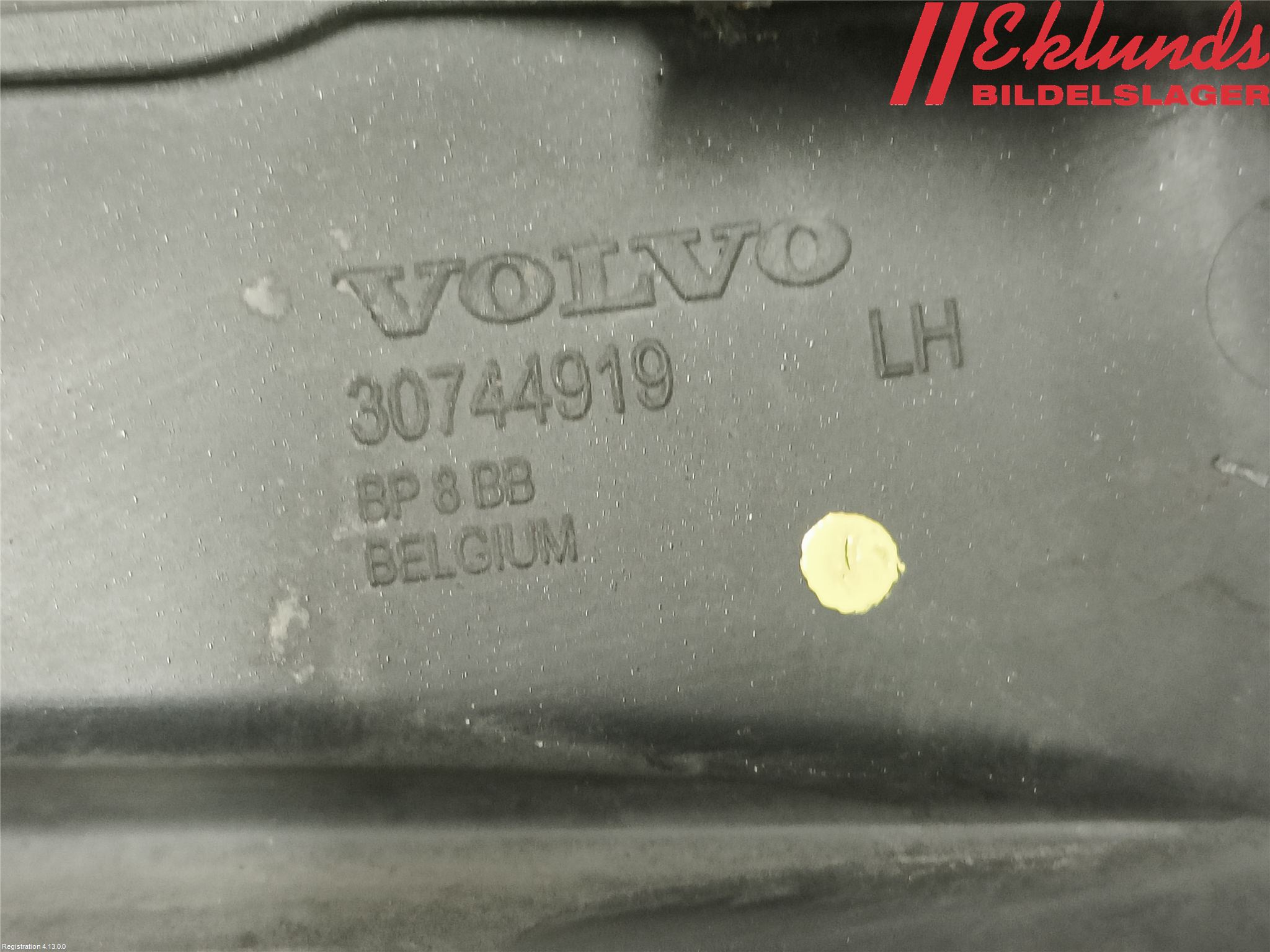 Volvo S40 08-12 Dimljussarg Fram