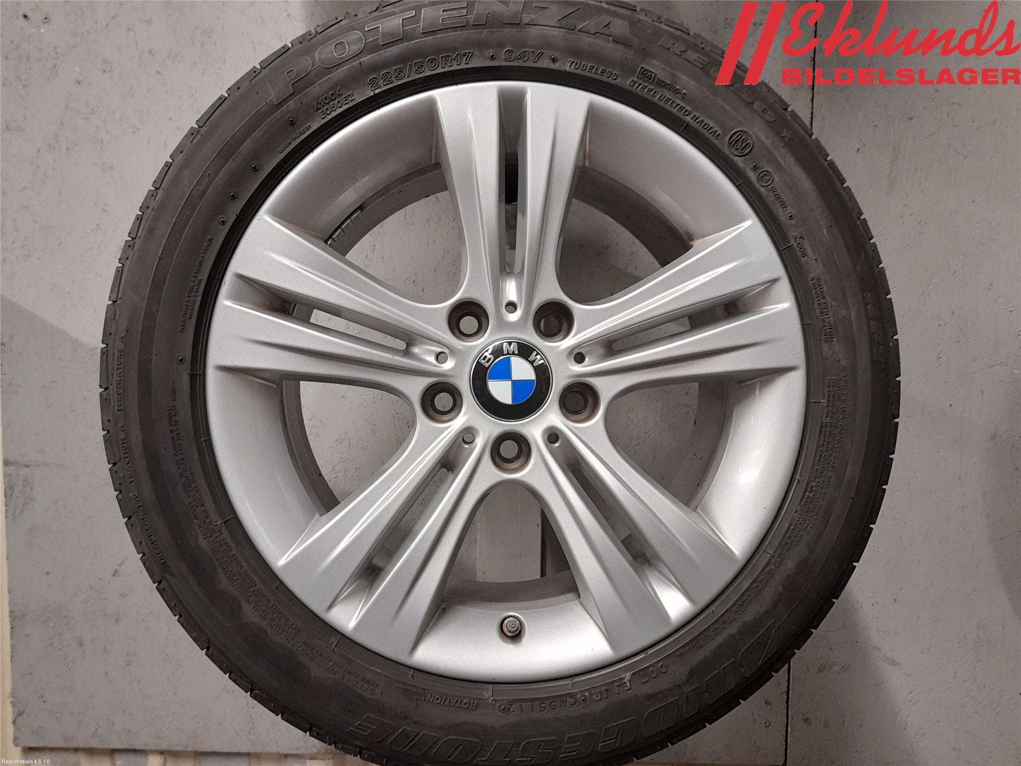 BMW 1 E87/81 5D/3D 03-11 Sommardäck Alumfälg 4St