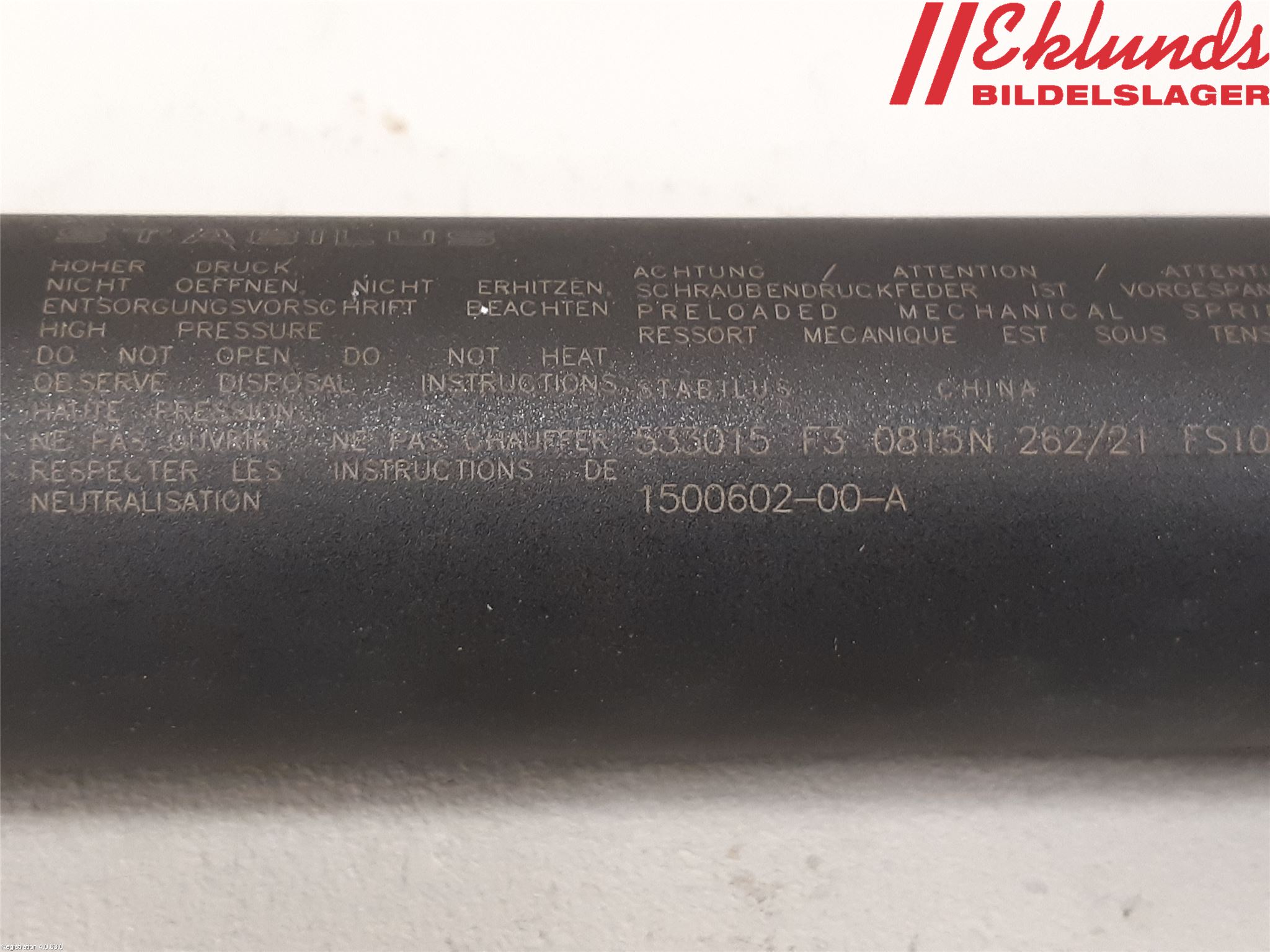 Tesla MODEL Y 21- Gasfjäder Baklucka