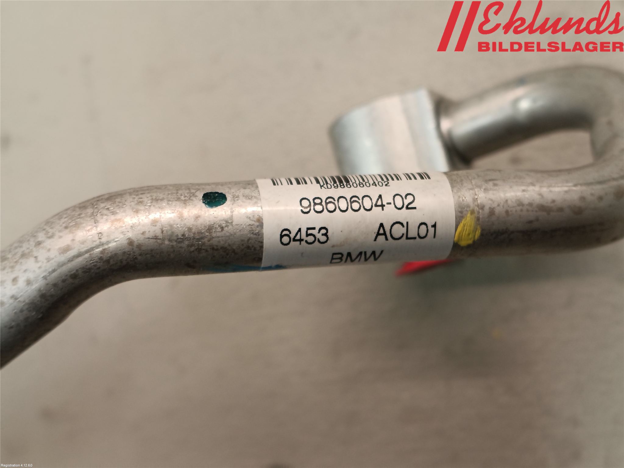 BMW 5 G30/G31/F90 17-23 Ac Slang-Rör