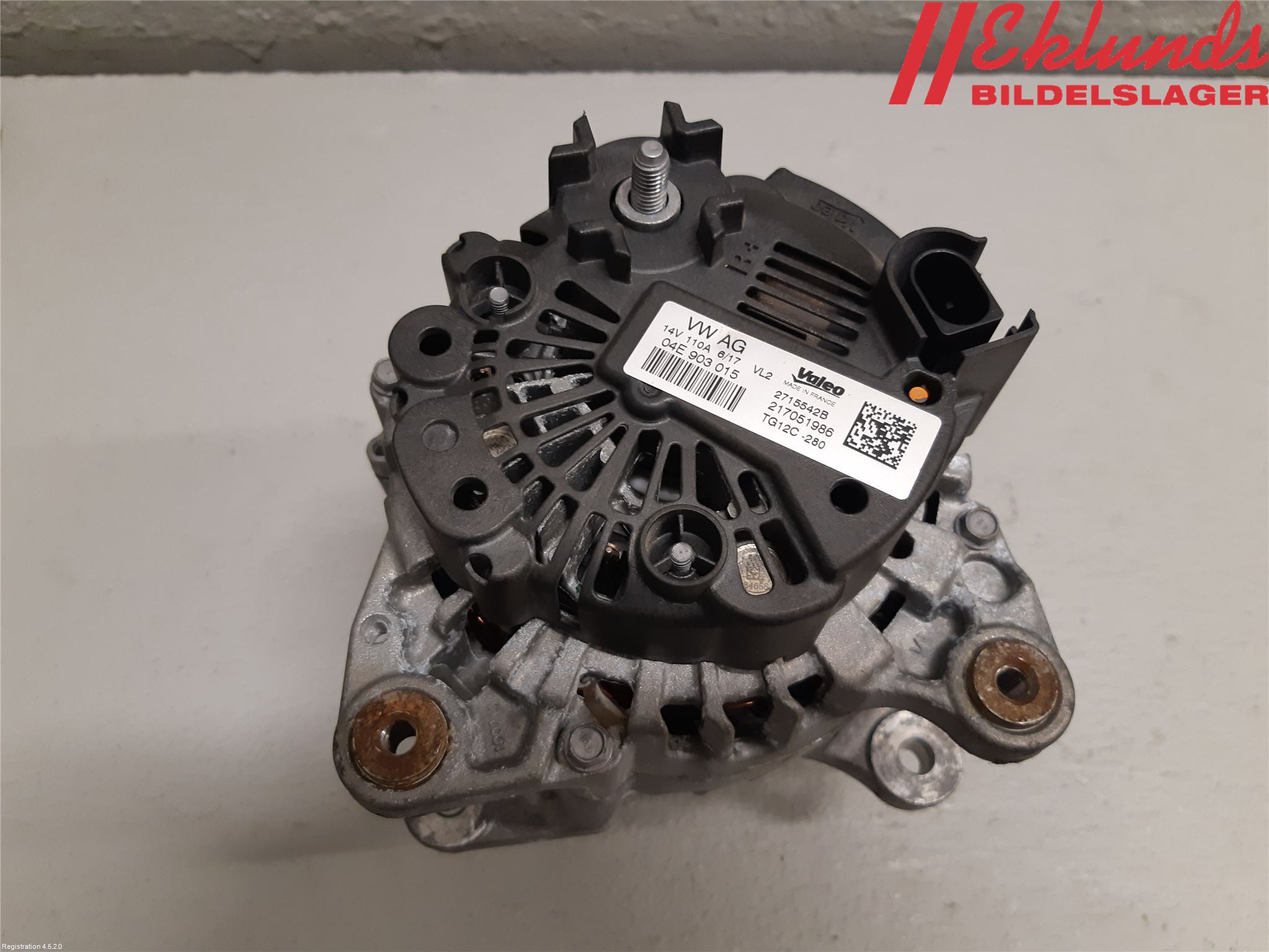 Skoda FABIA 15-21 Generator