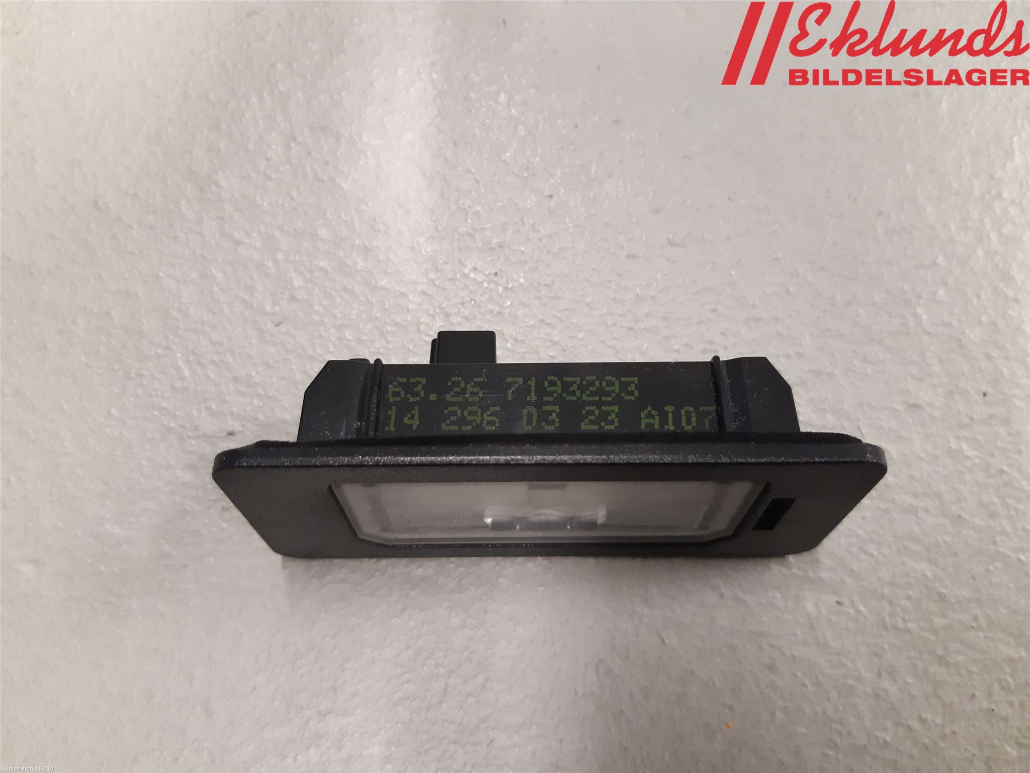 BMW X5 F15 13-18 Skylt Belysning