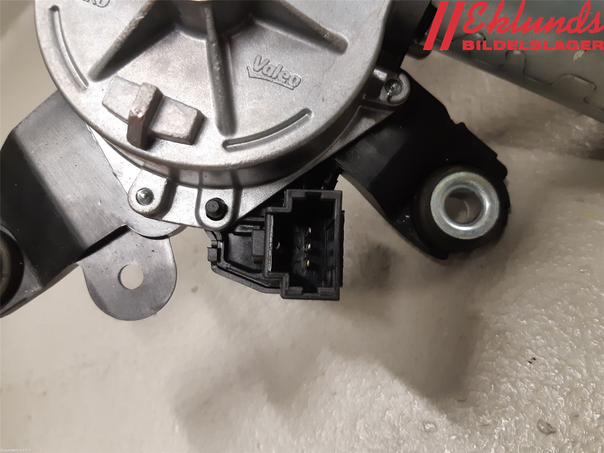 Renault CAPTUR 13-19 Torkarmotor Baklucka