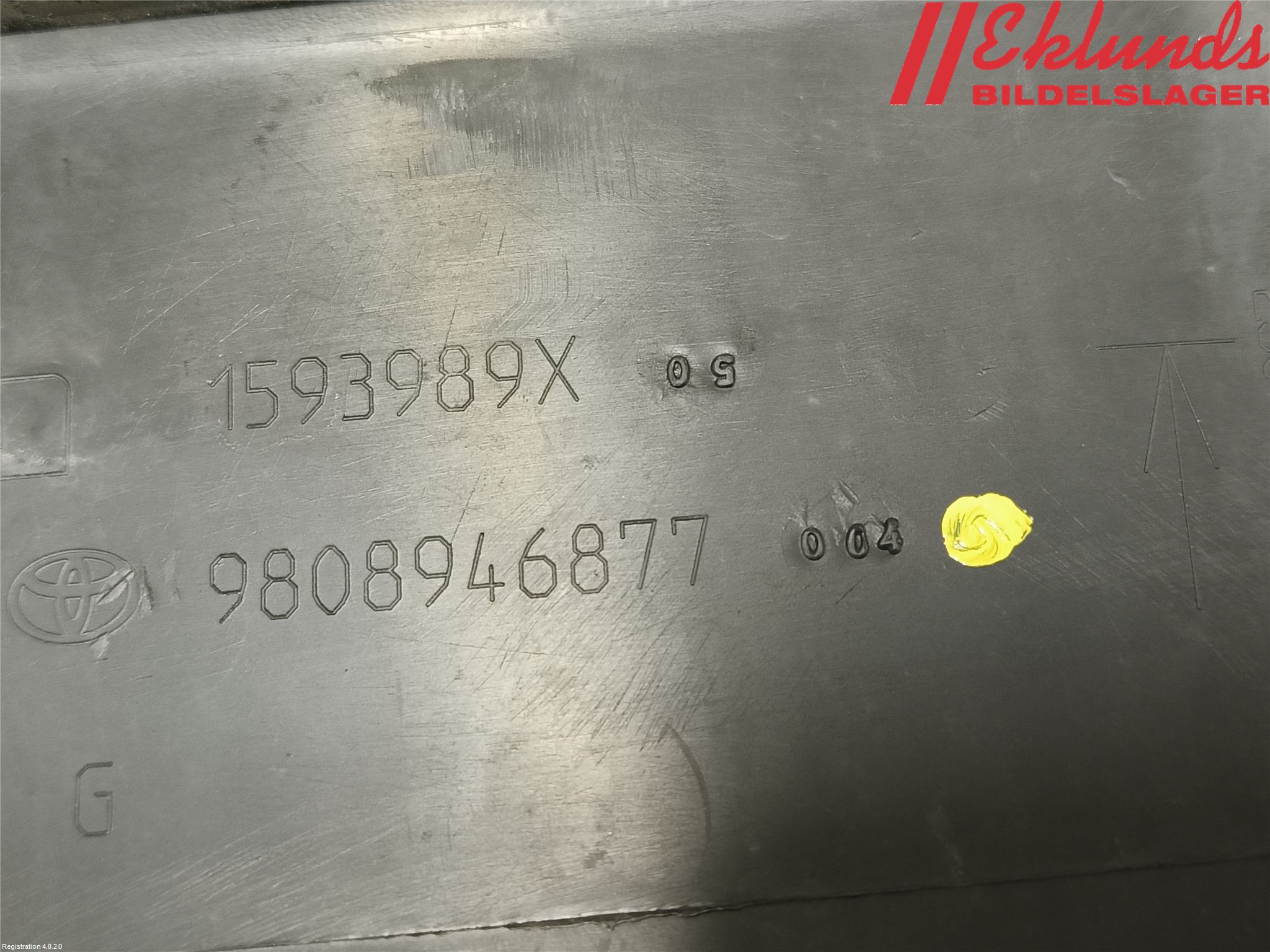 Citroen JUMPY/E-JUMPY 16- Stötfångardel Bak Vä