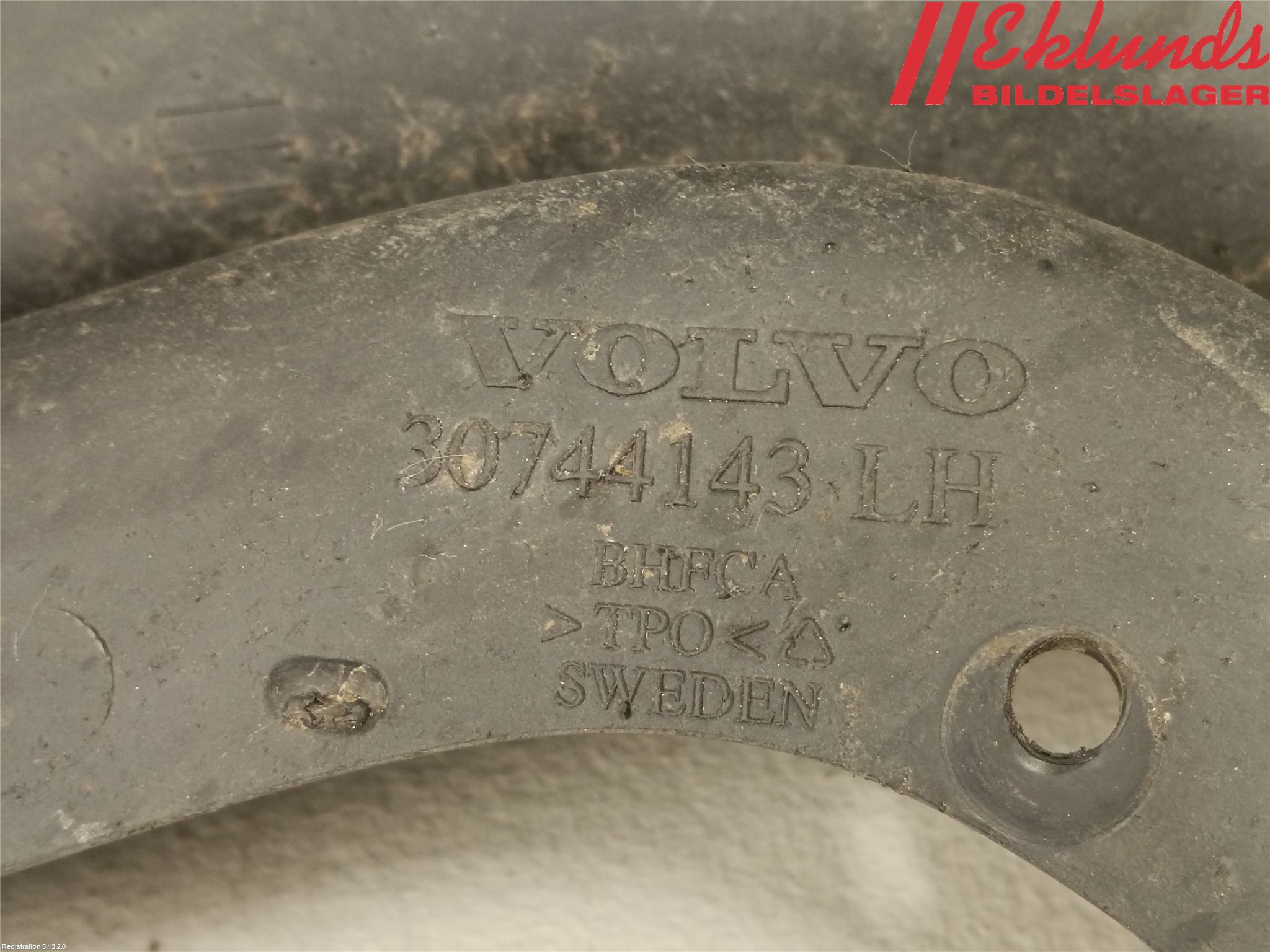 Volvo XC70 14-16 Stänkskydd
